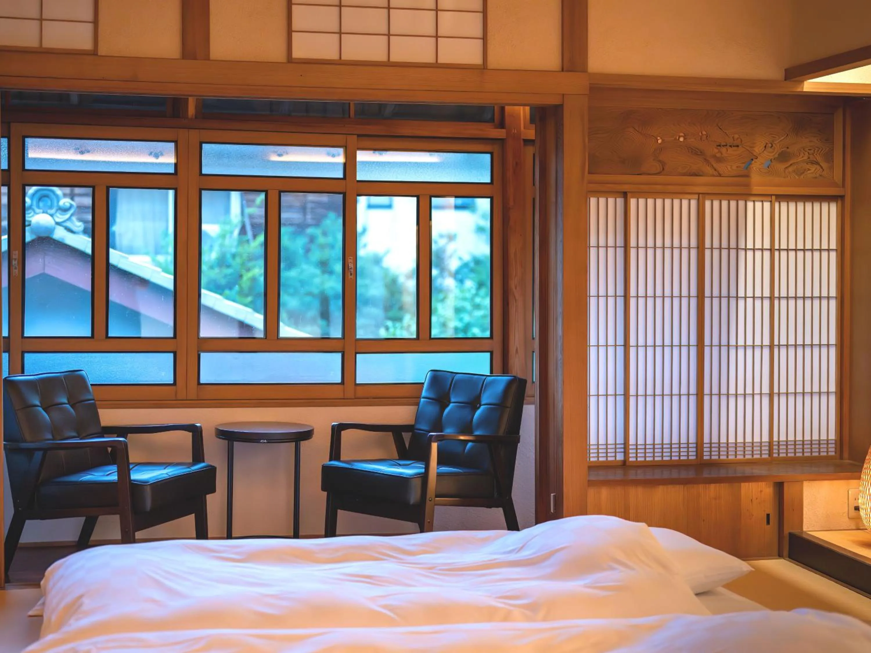 Photo of the whole room, Bed in Machiya Hotel oyado baison