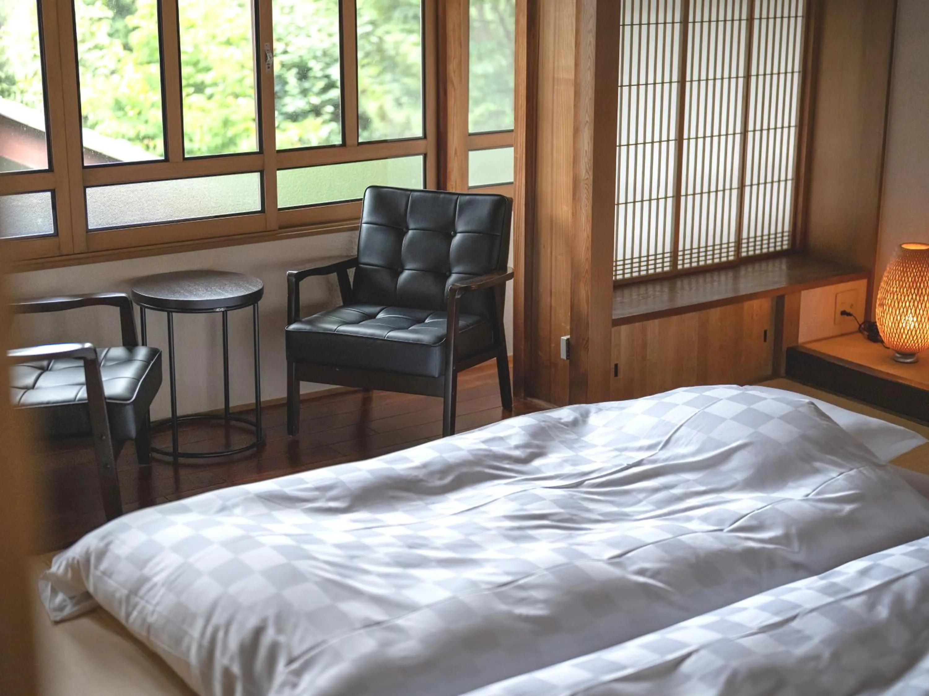 Photo of the whole room, Bed in Machiya Hotel oyado baison