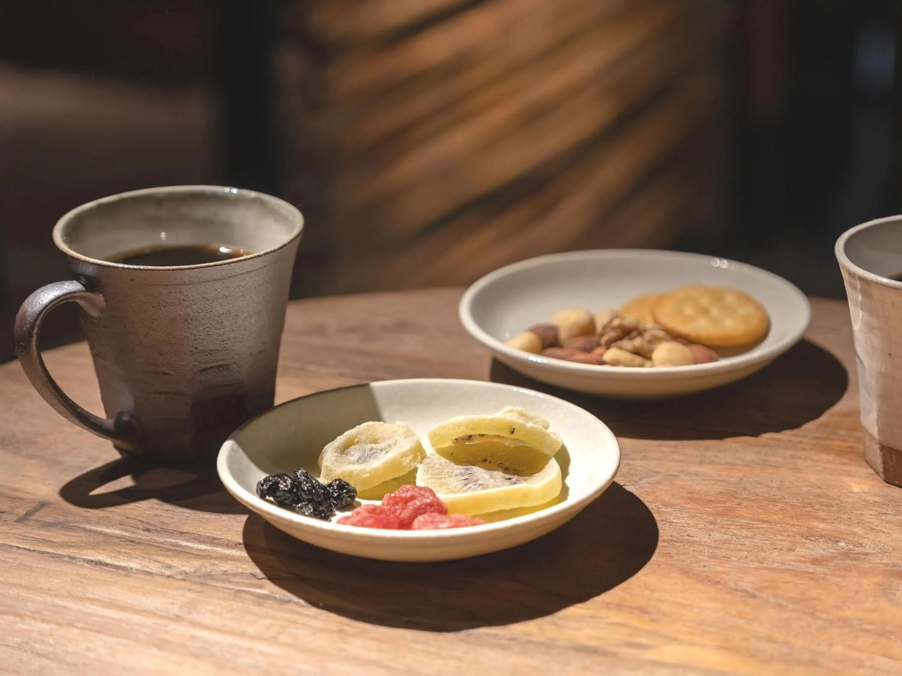 Coffee/tea facilities in Machiya Hotel oyado baison
