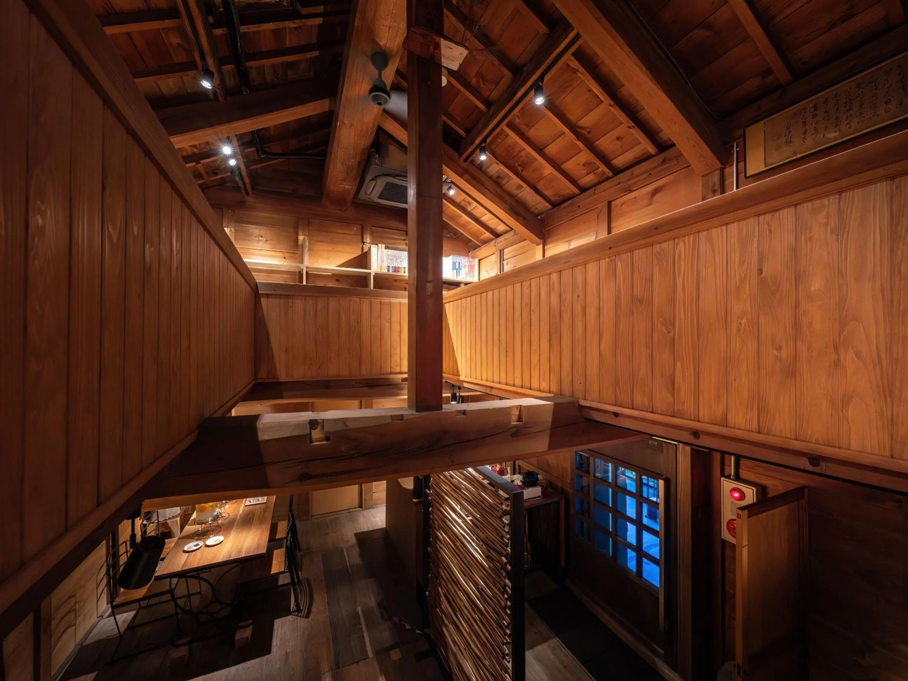 Decorative detail in Machiya Hotel oyado baison