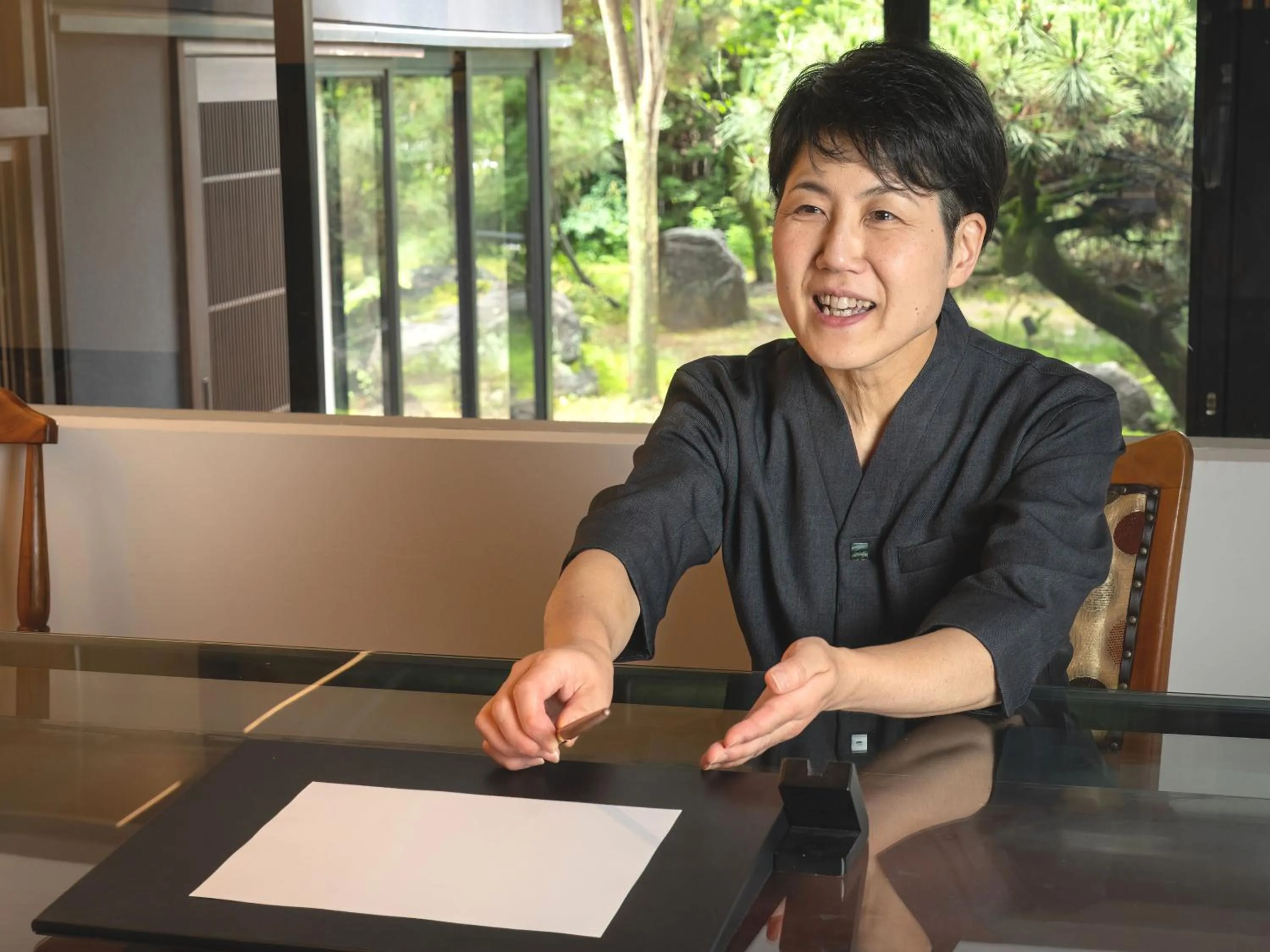 People in Machiya Hotel oyado baison