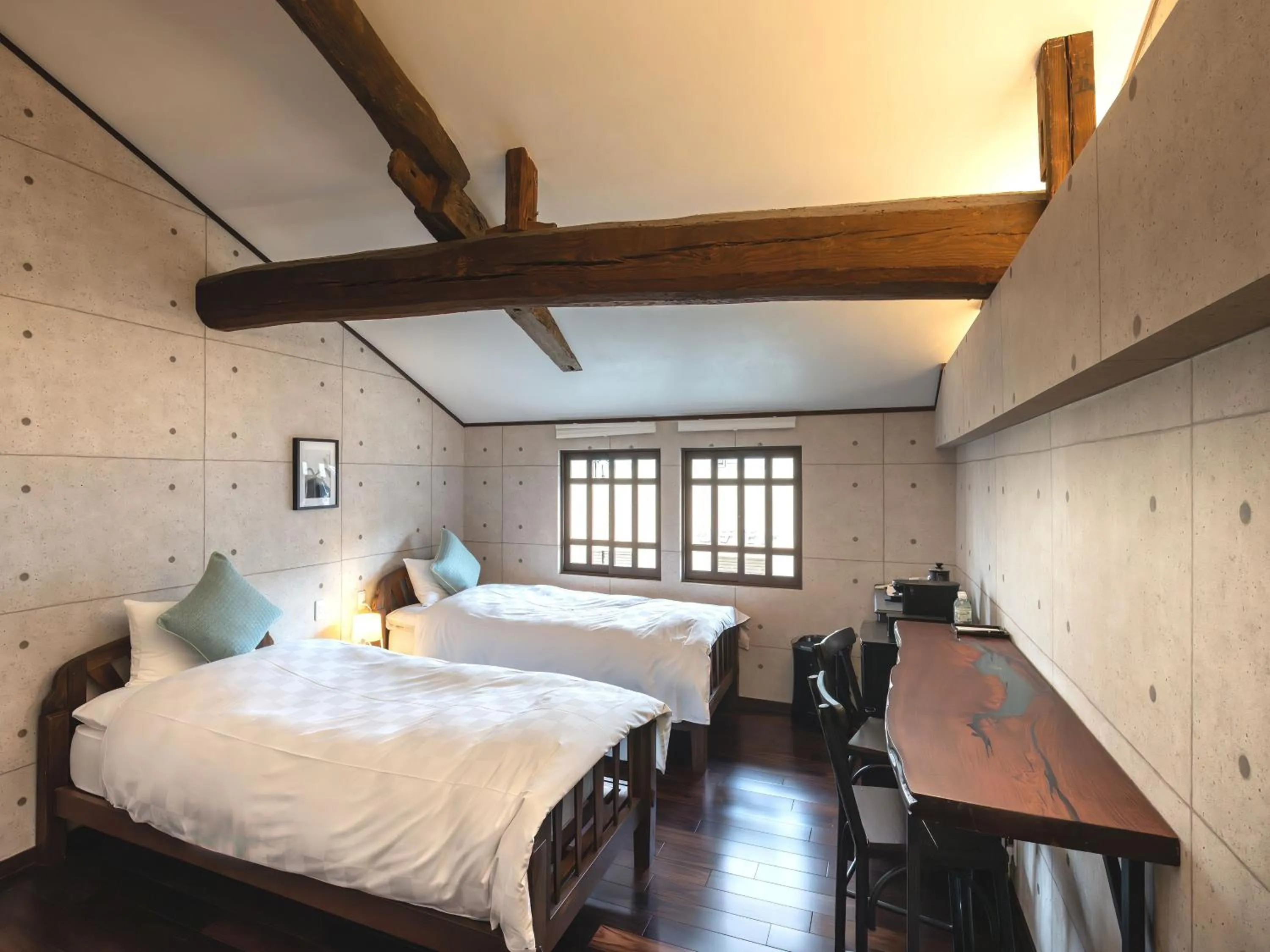 Photo of the whole room, Bed in Machiya Hotel oyado baison