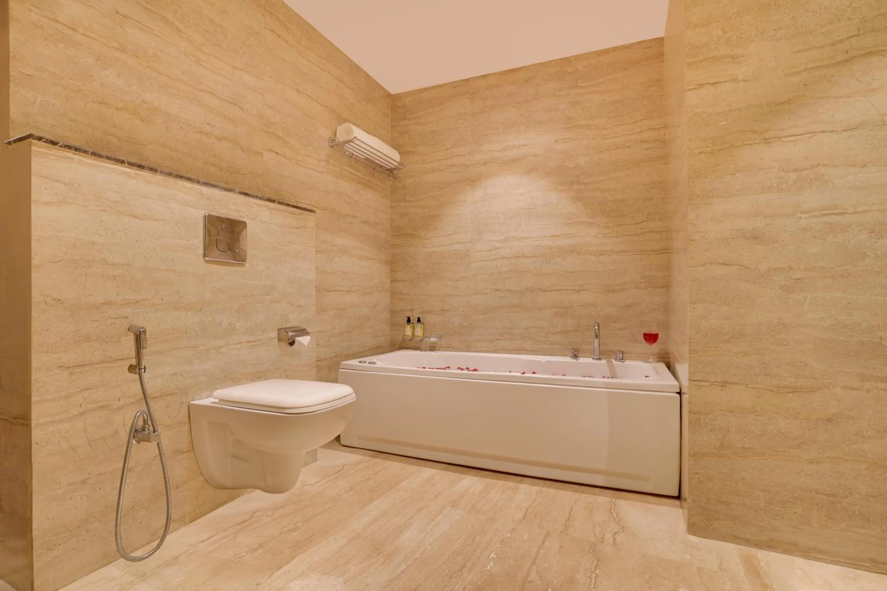 Bath in Lemon Tree Resort, Mussoorie