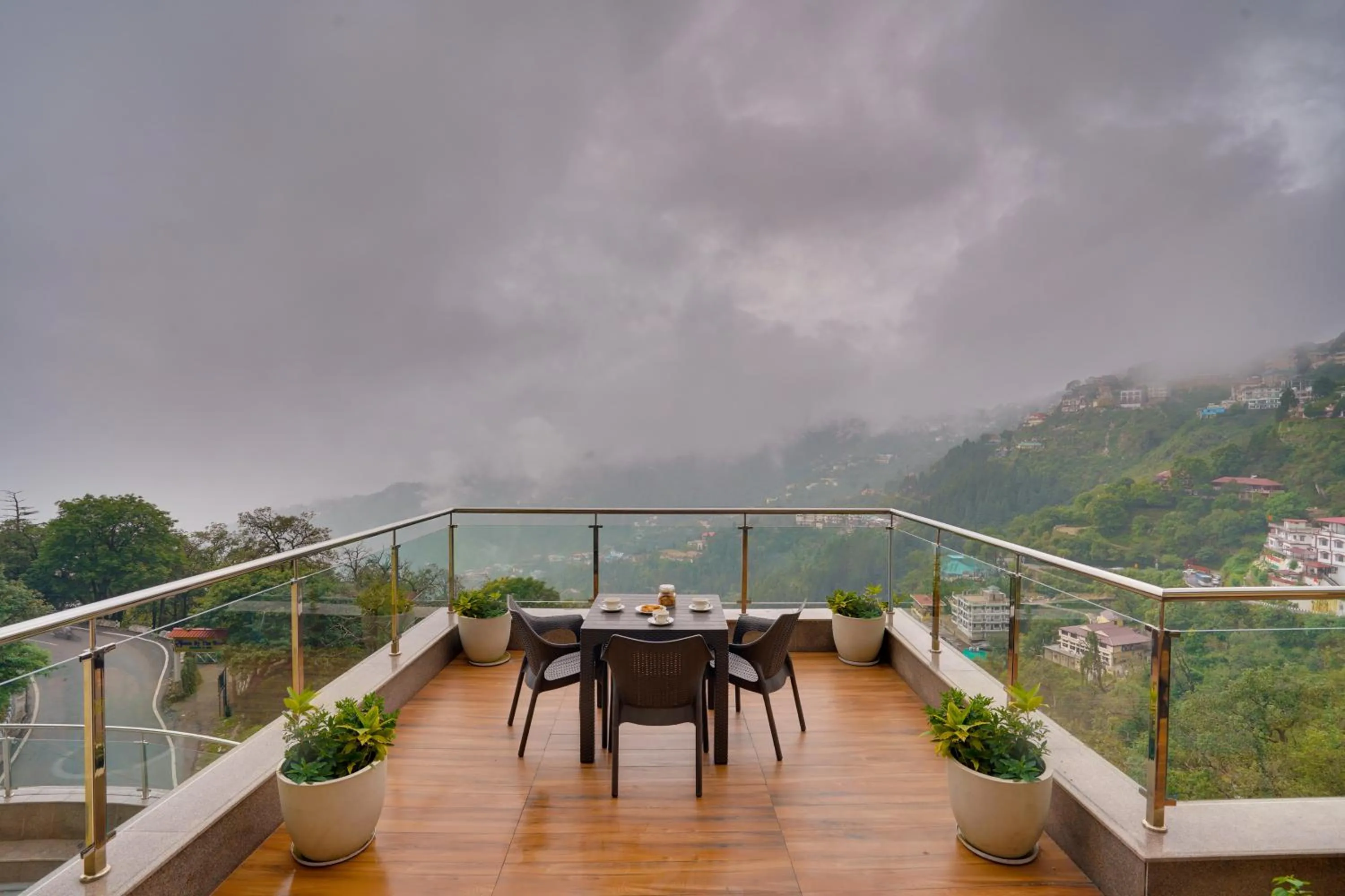 Balcony/Terrace in Lemon Tree Resort, Mussoorie