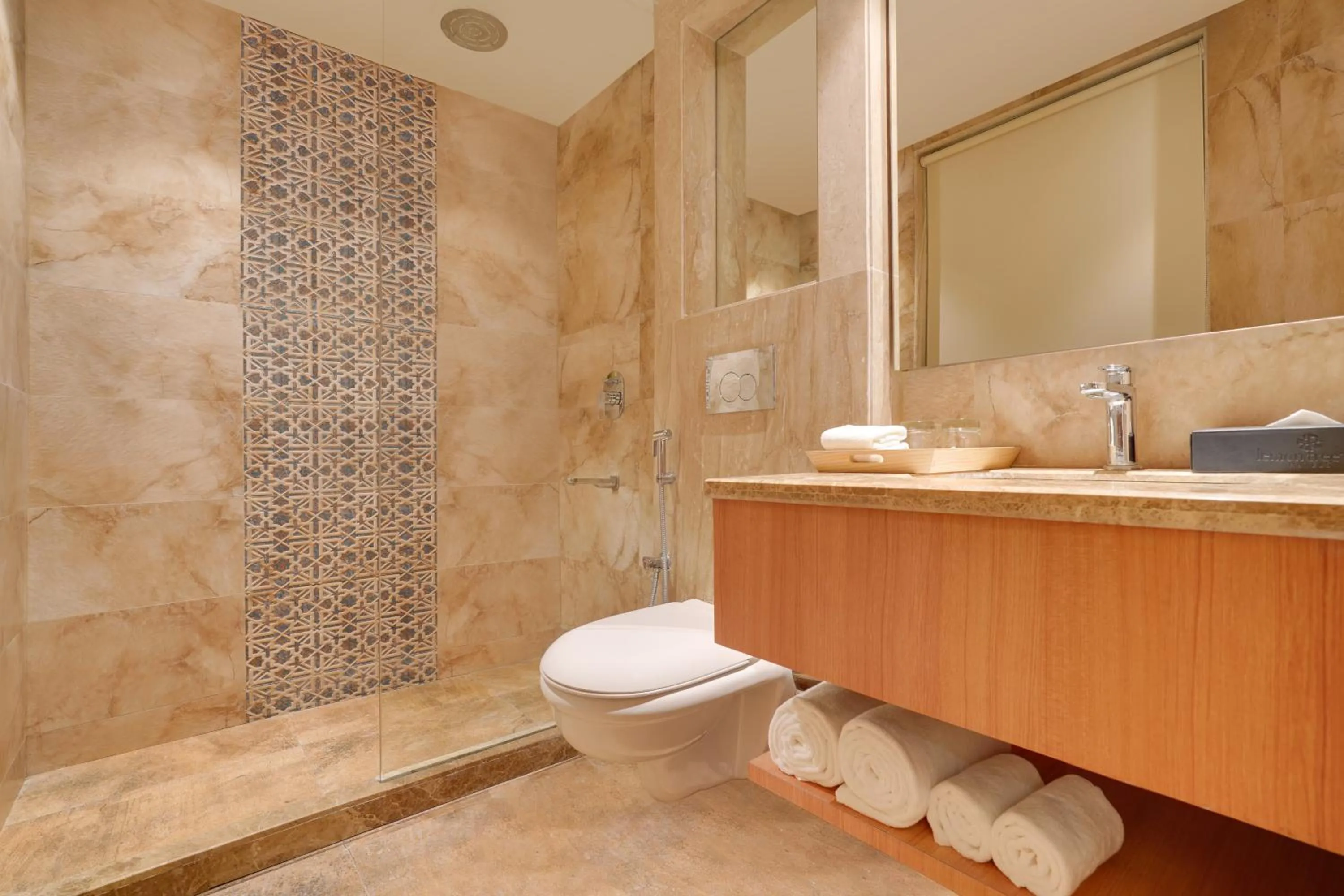 Bathroom in Lemon Tree Resort, Mussoorie