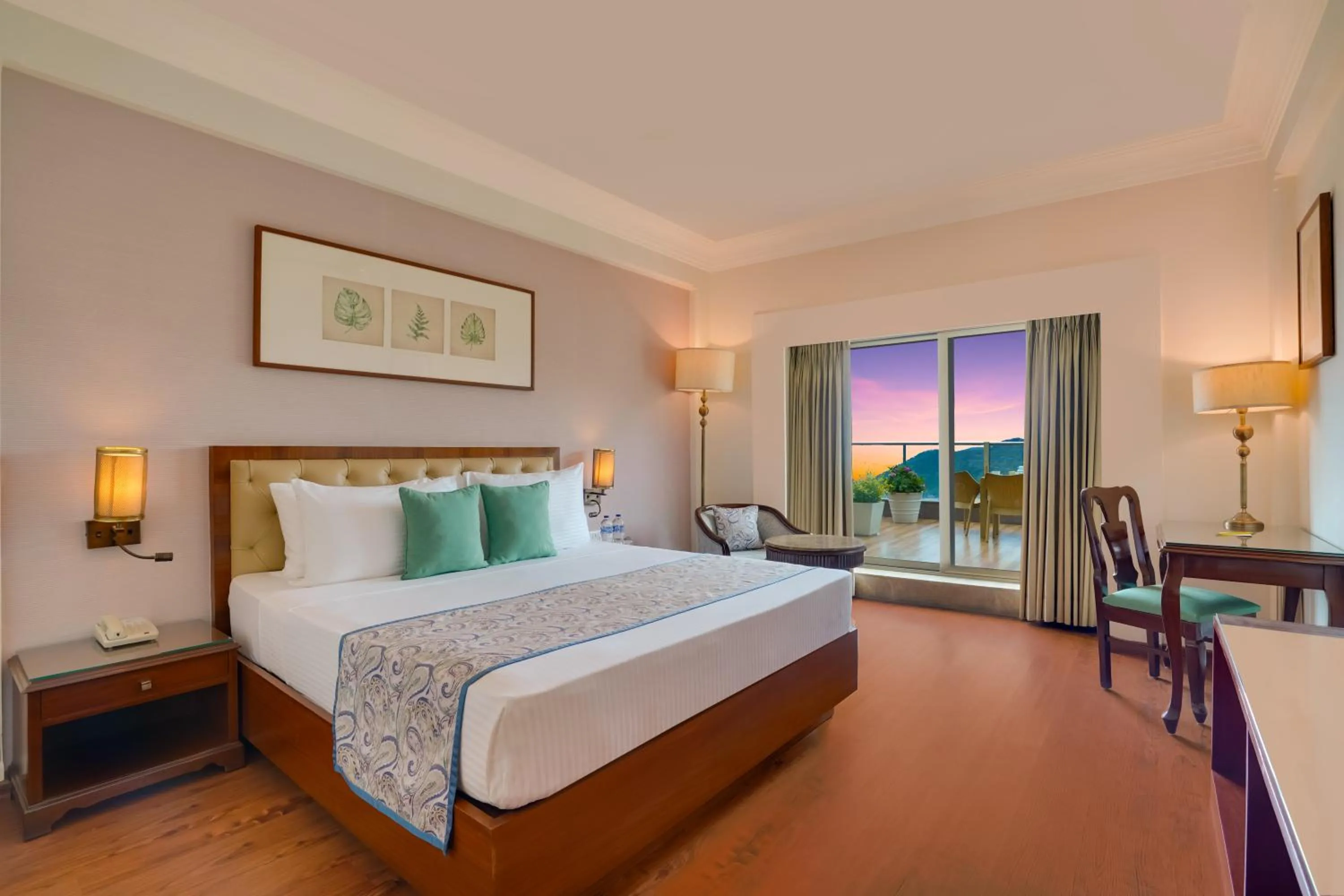 Bedroom, Bed in Lemon Tree Resort, Mussoorie