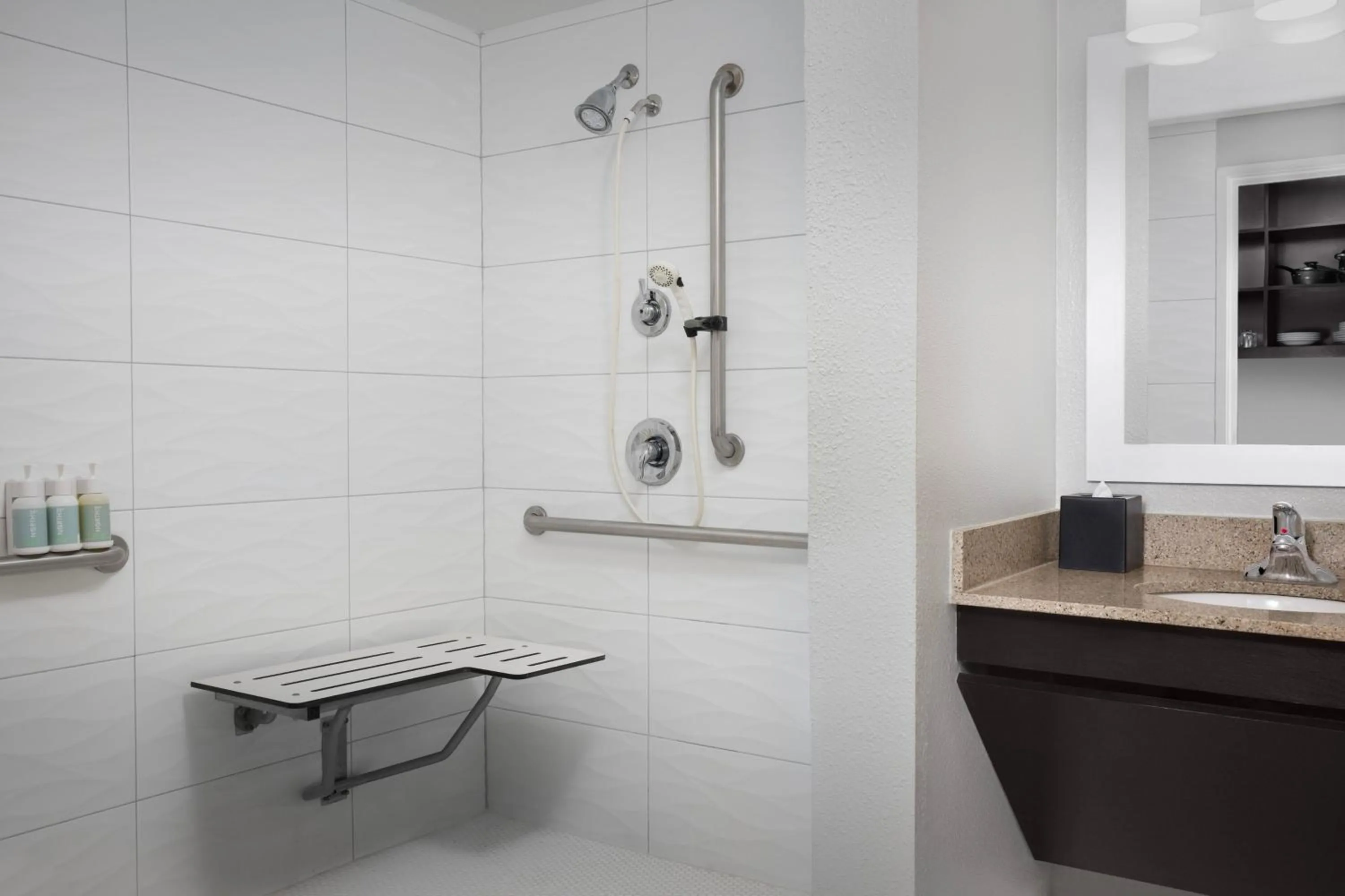 Bathroom in TownePlace Suites Dallas DeSoto