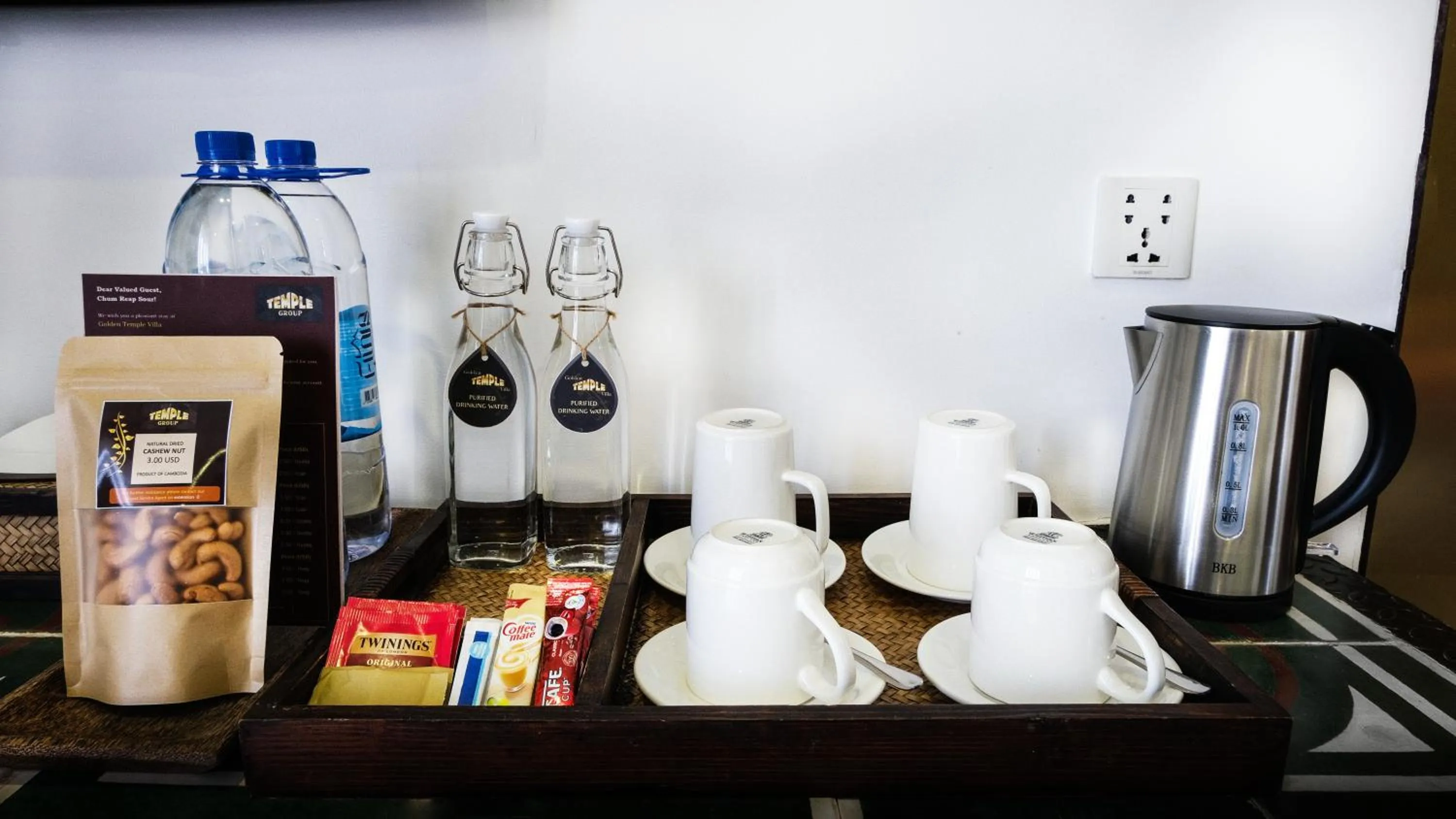 Coffee/tea facilities in Golden Temple Villa
