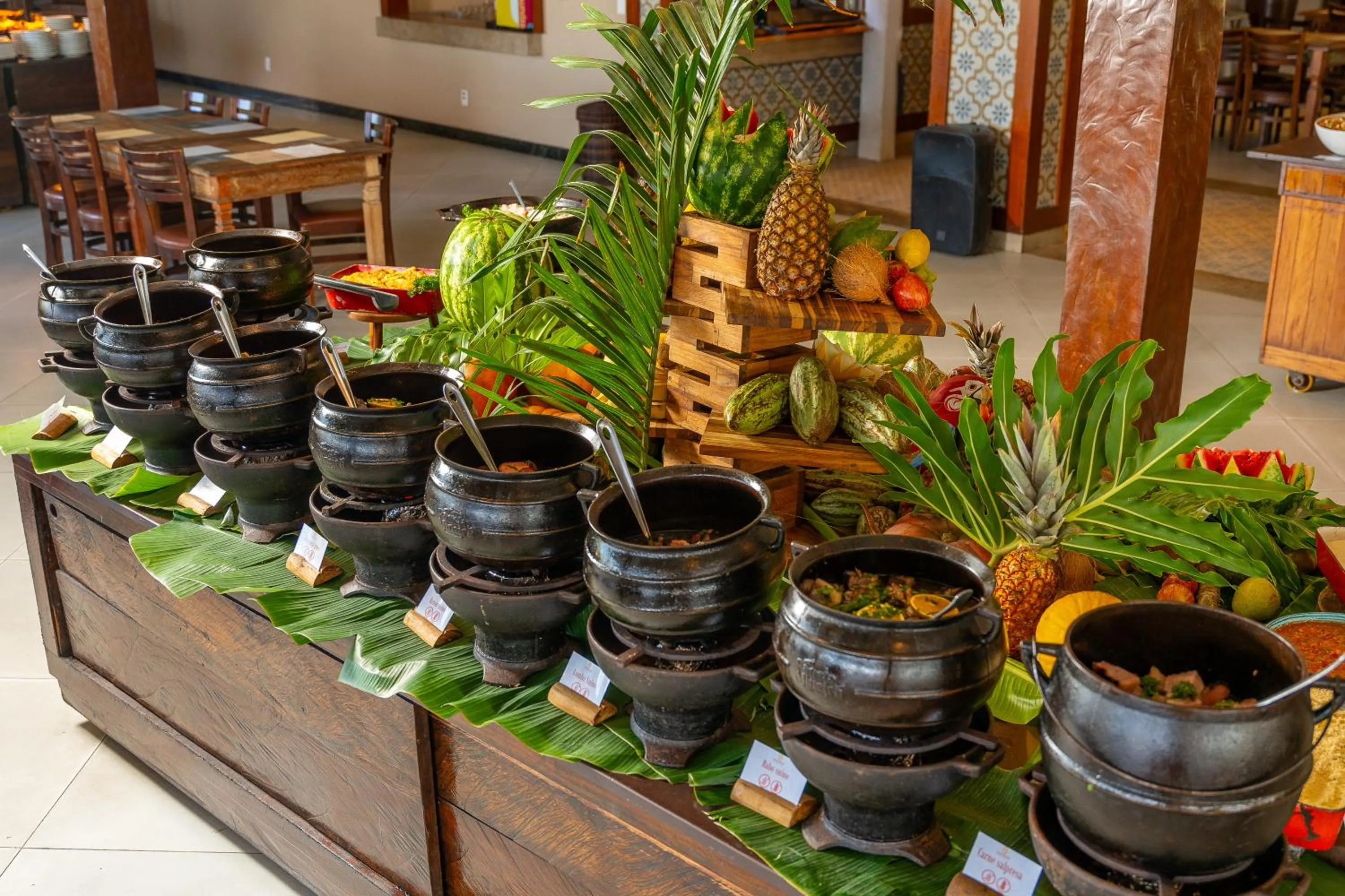 Food in Cana Brava All Inclusive Resort