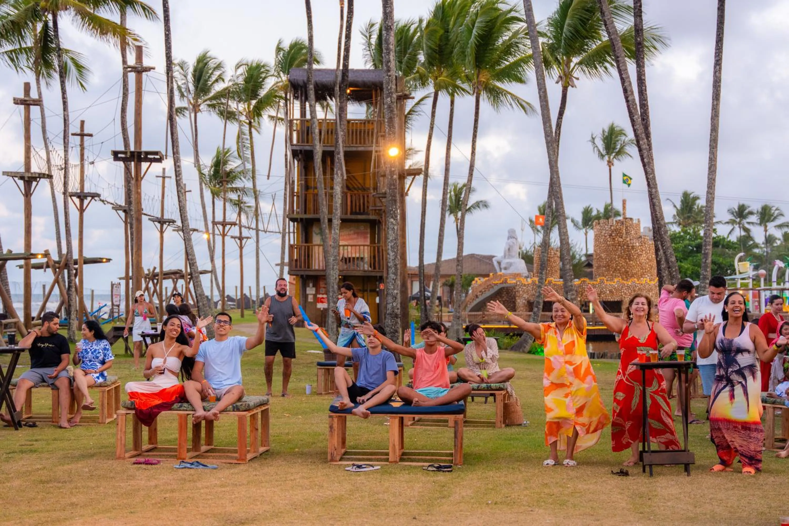 People in Cana Brava All Inclusive Resort