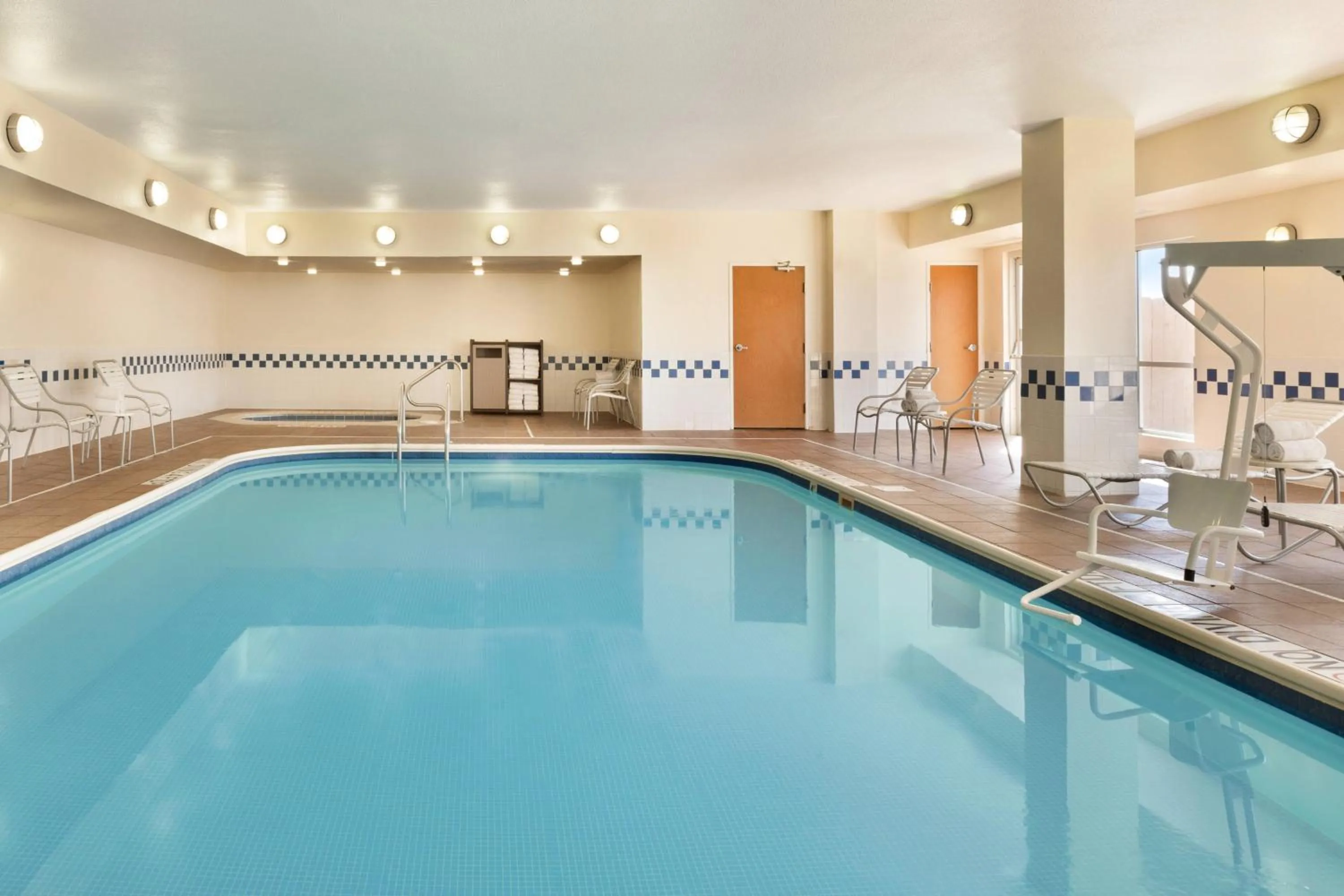 Swimming pool in Fairfield Inn & Suites Dallas Mesquite