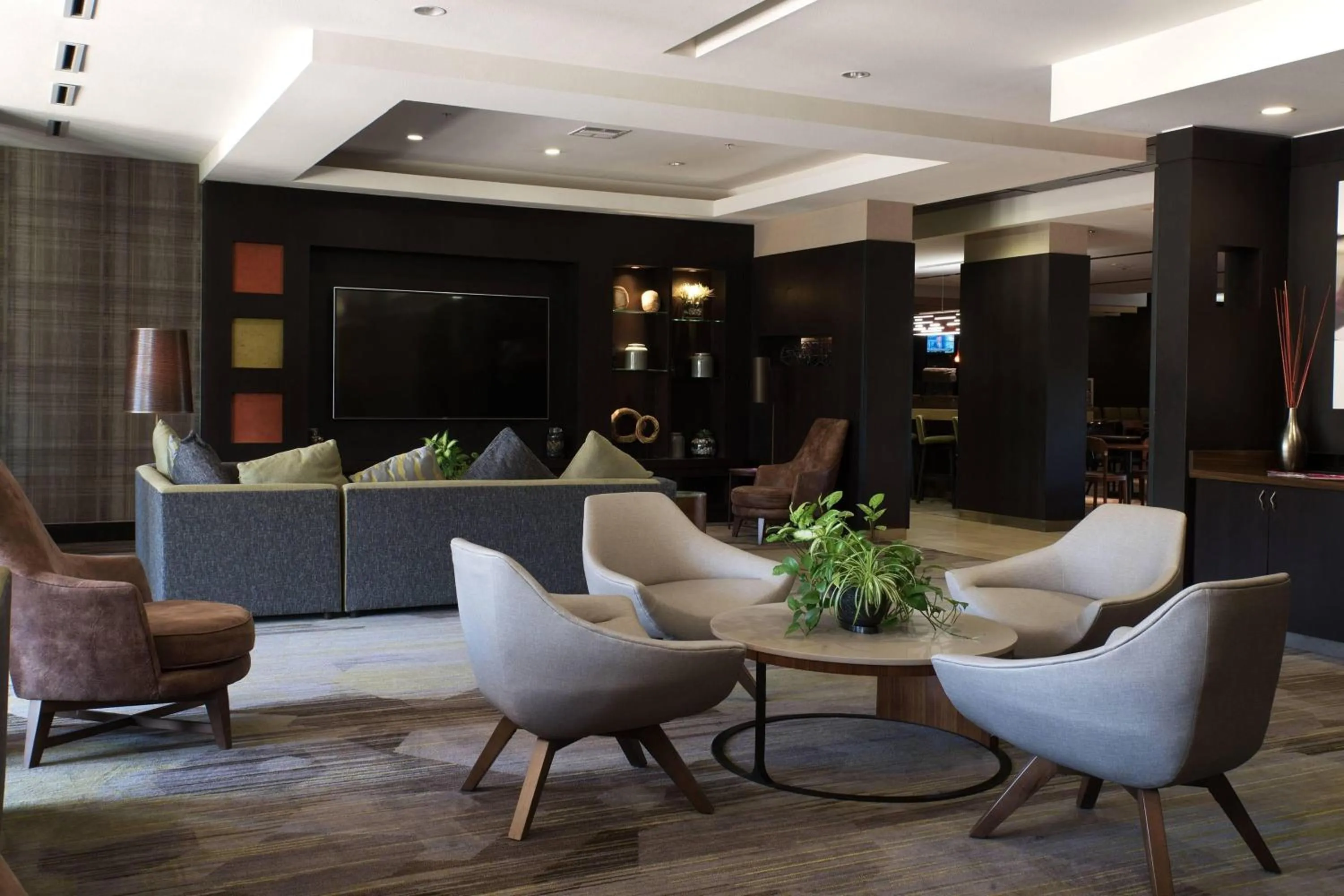 Lobby or reception in Courtyard Fort Worth West at Cityview