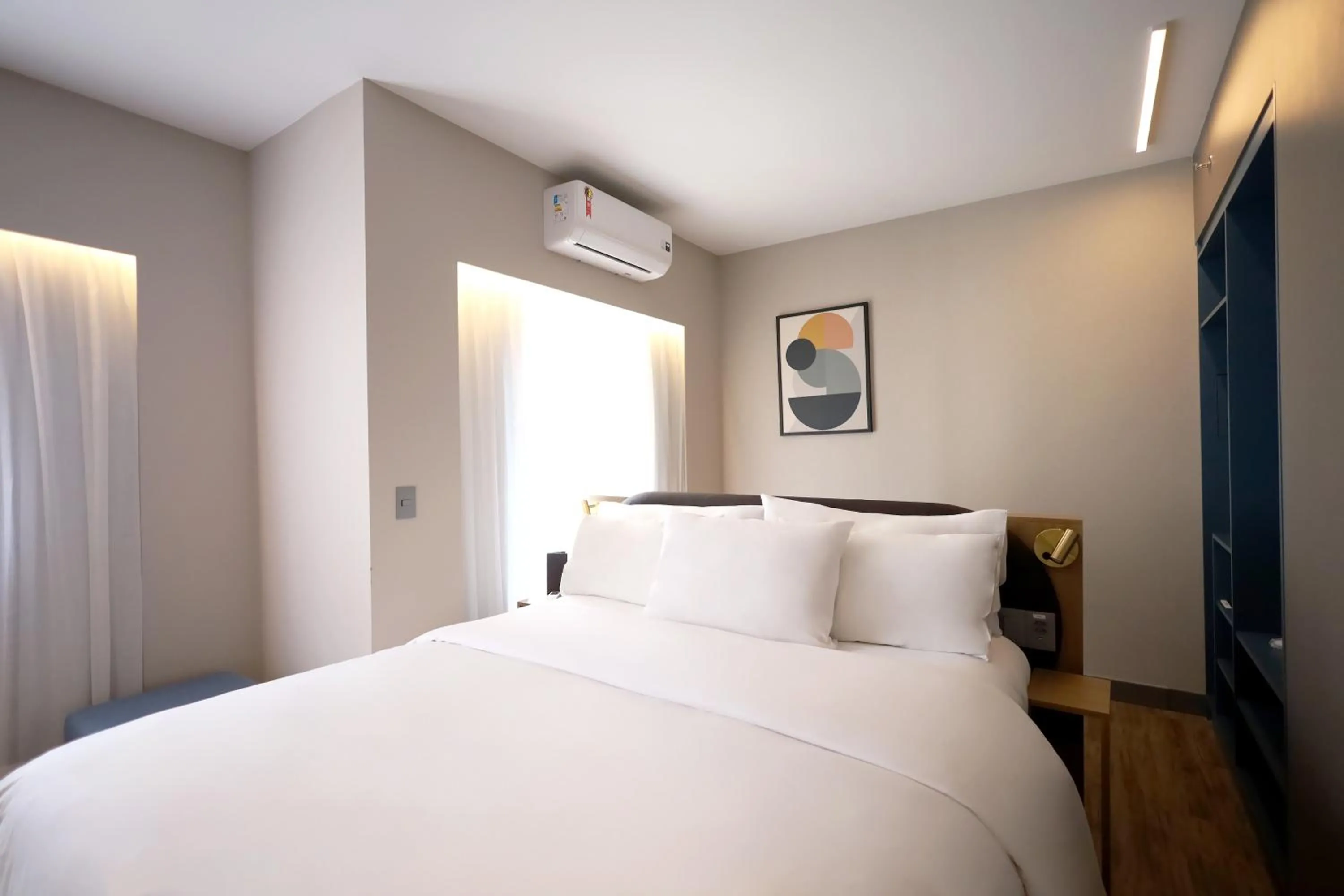 Bed in Clarion Faria Lima