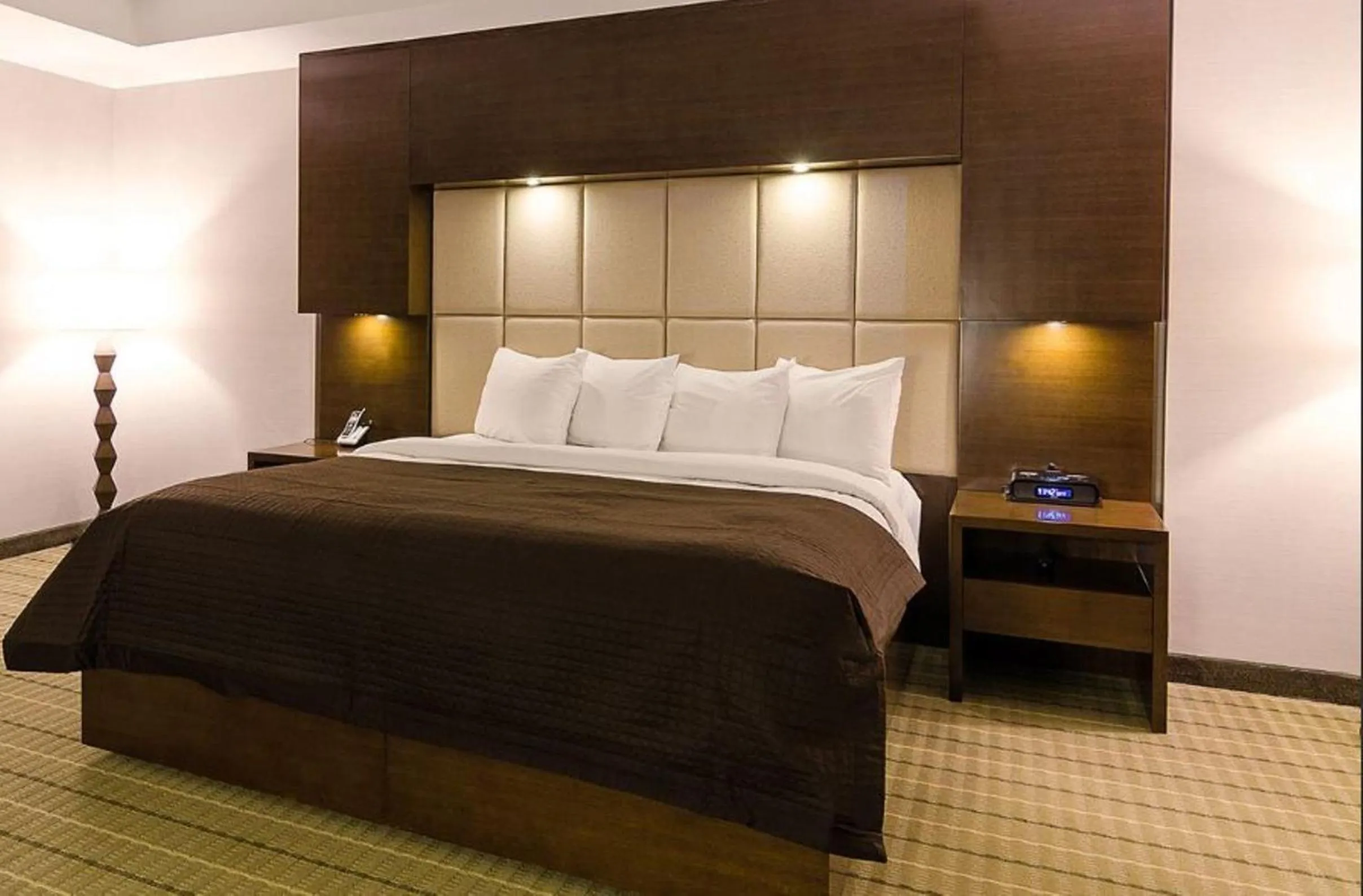 Bed in Hotel Casino New Nouveau Brunswick