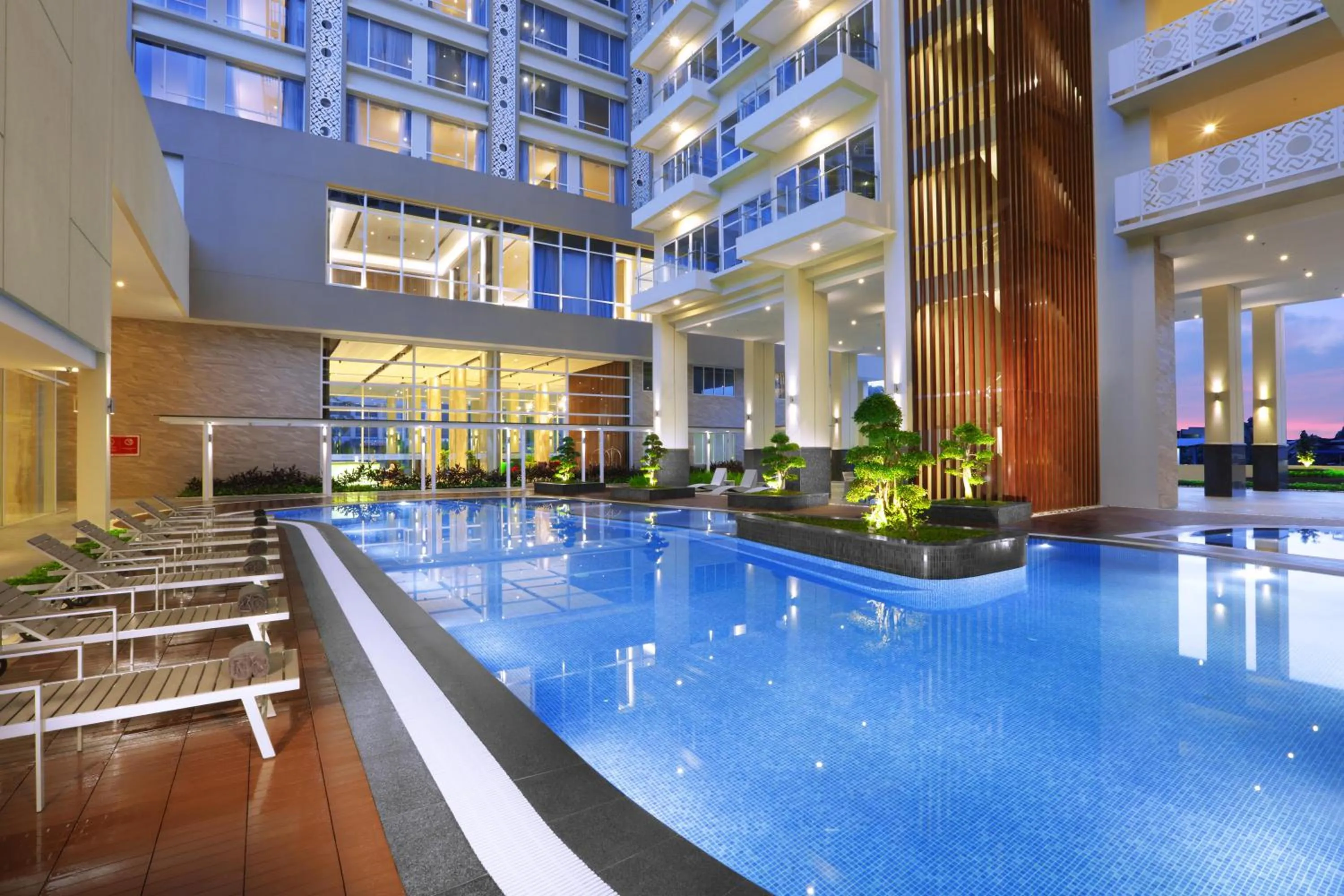 Swimming pool in Aston Batam Hotel & Residence