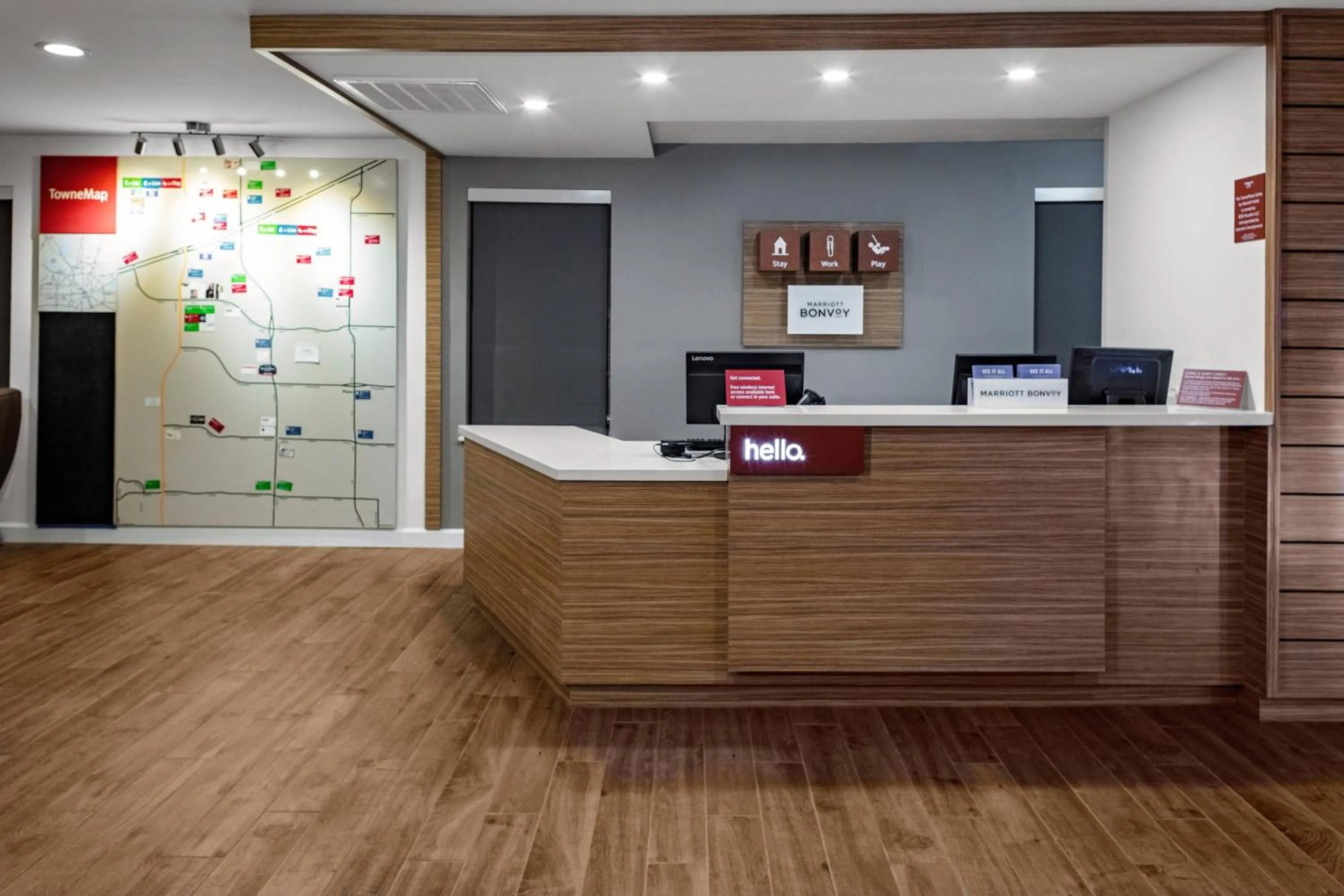 Lobby or reception in TownePlace Suites by Marriott Dallas Plano/Legacy