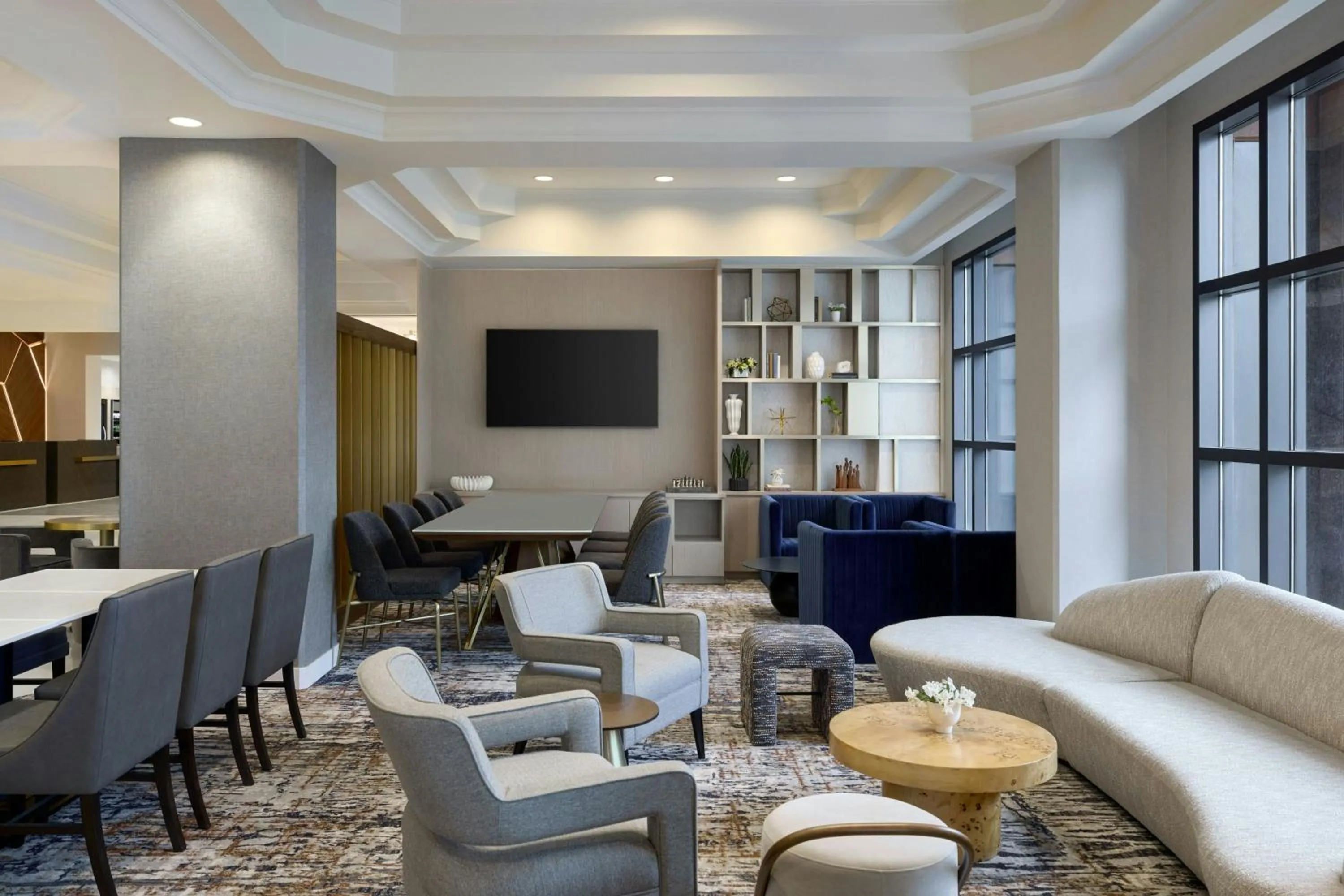 Lobby or reception in Denver Airport Marriott at Gateway Park