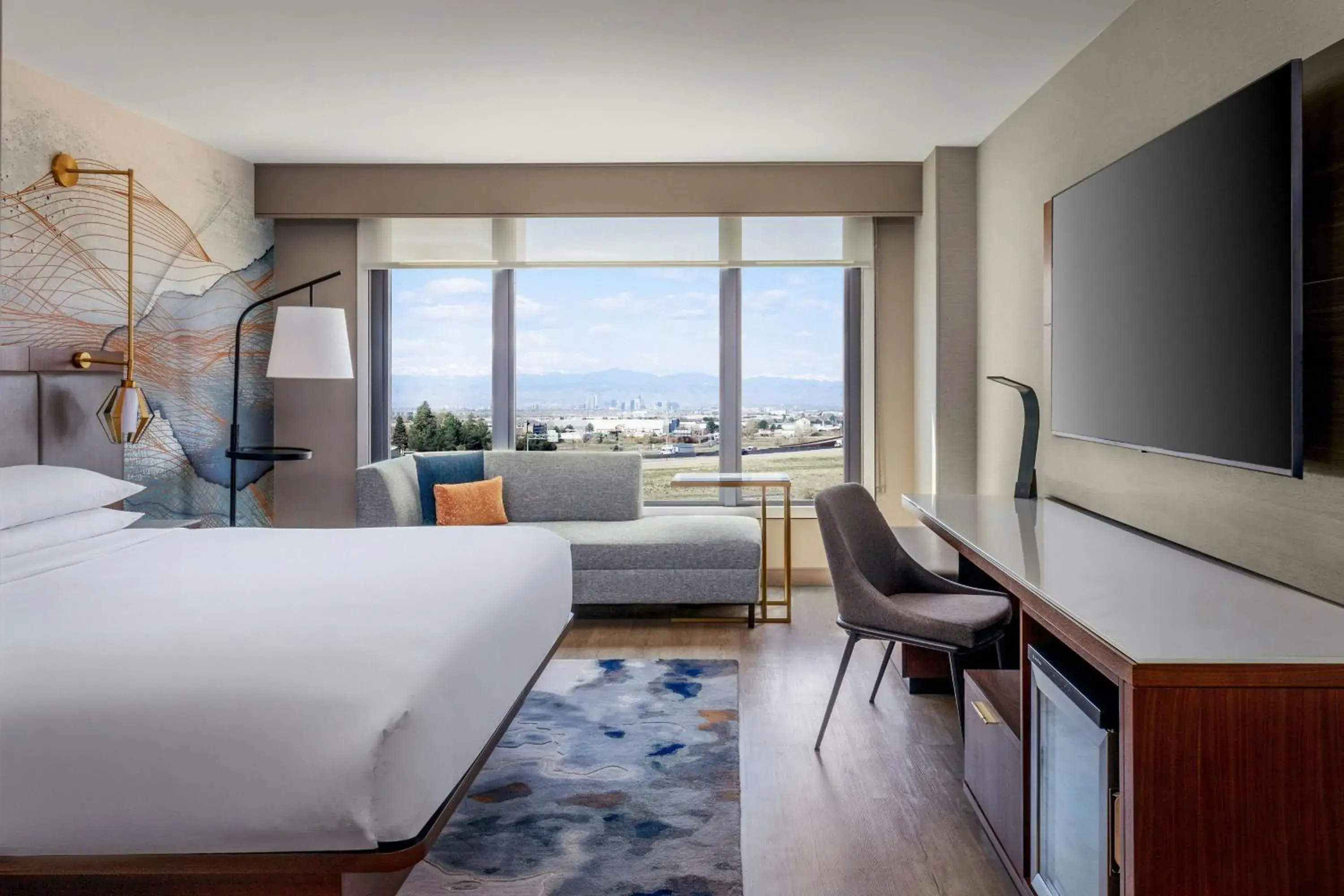 One-Bedroom Luxury King Suite in Denver Airport Marriott at Gateway Park One-Bedroom Luxury King Suite in Denver Airport Marriott at Gateway Park