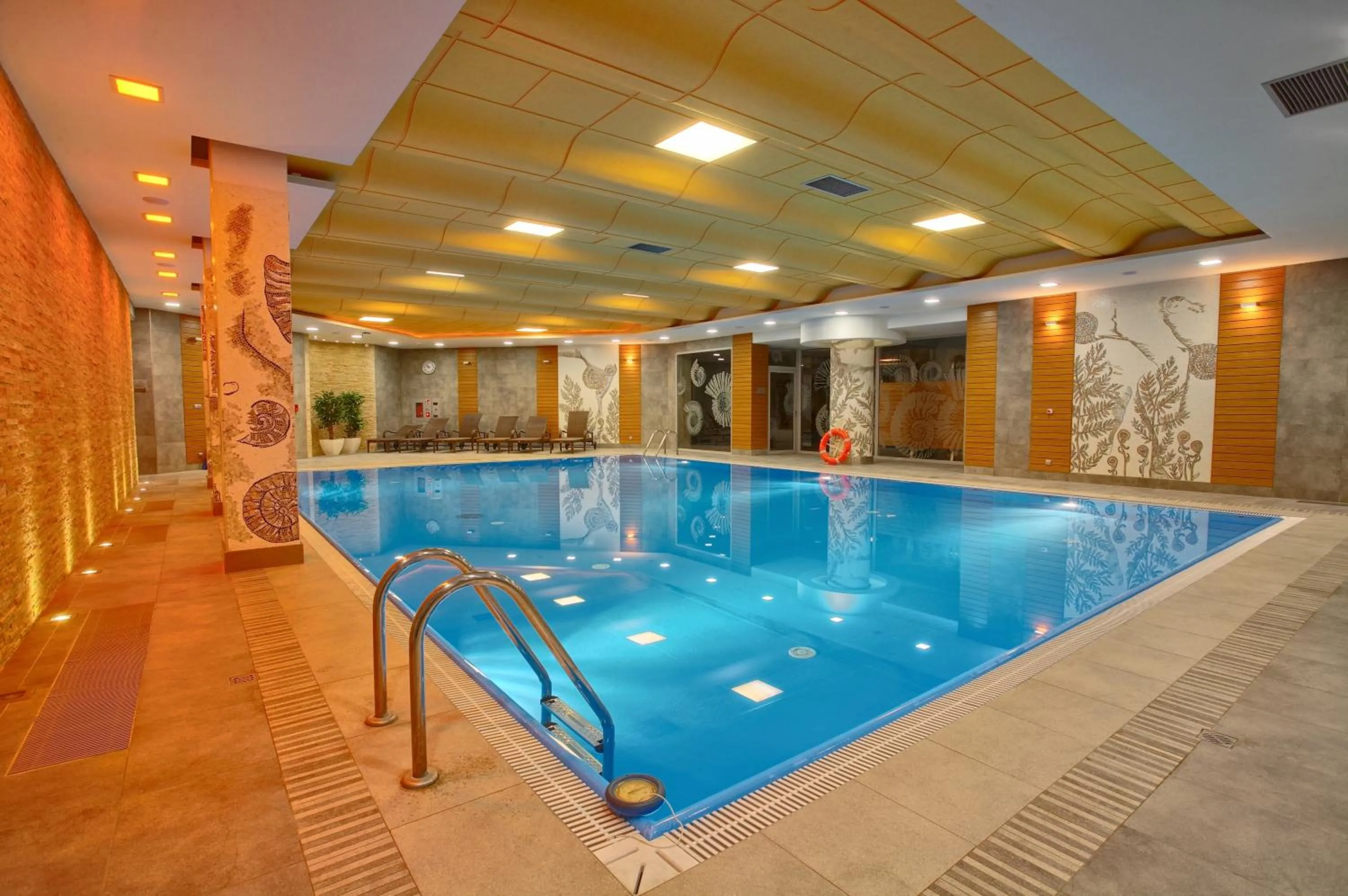 Swimming pool in Hotel Perła Bieszczadów Geovita