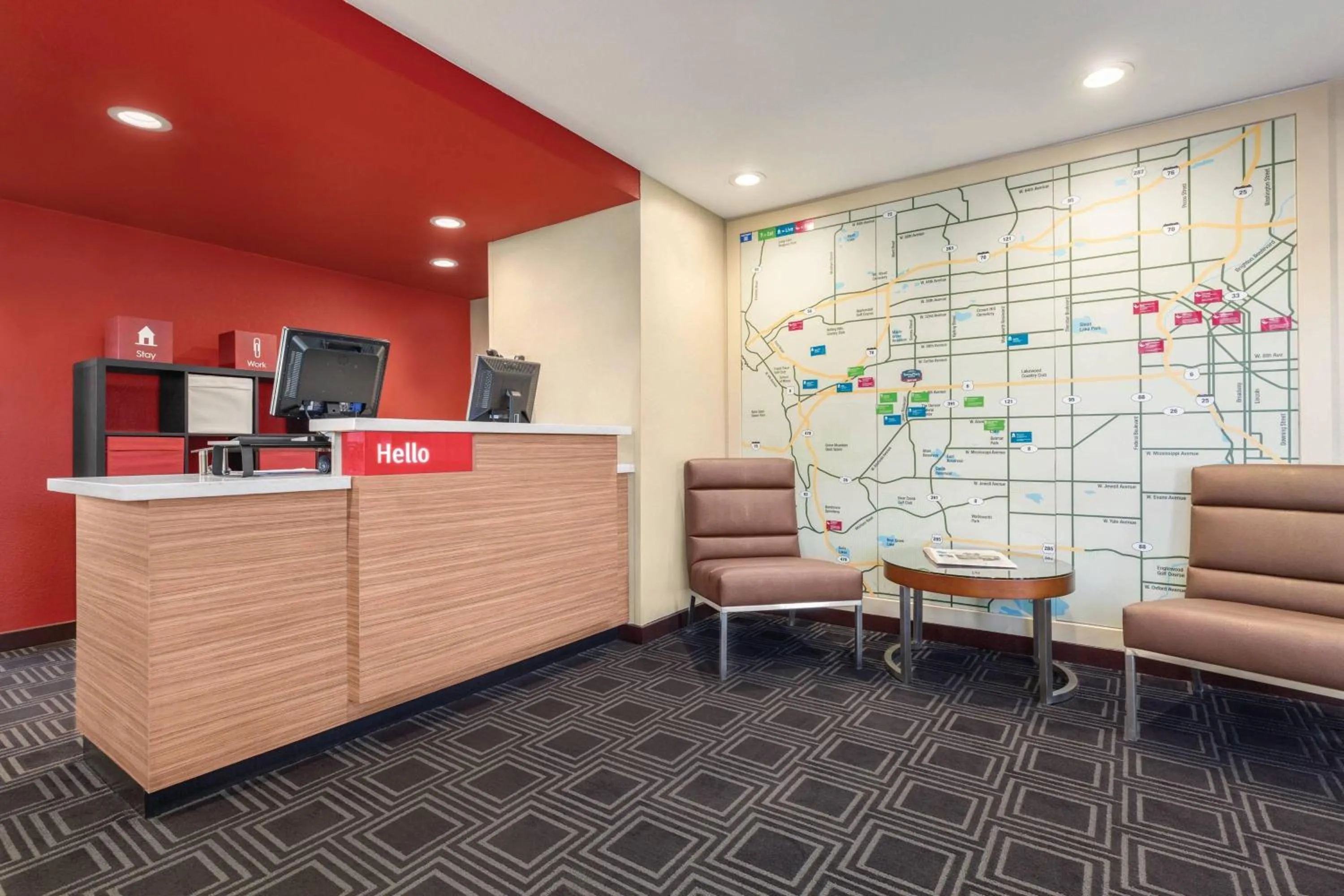 Lobby or reception in TownePlace Suites by Marriott Denver West Federal Center