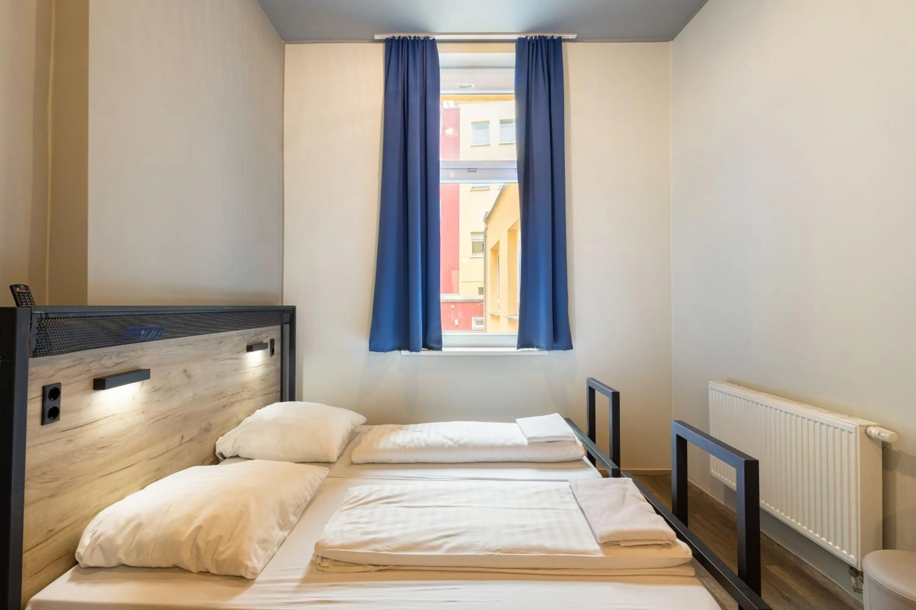 Bed in a&o Dortmund Hauptbahnhof