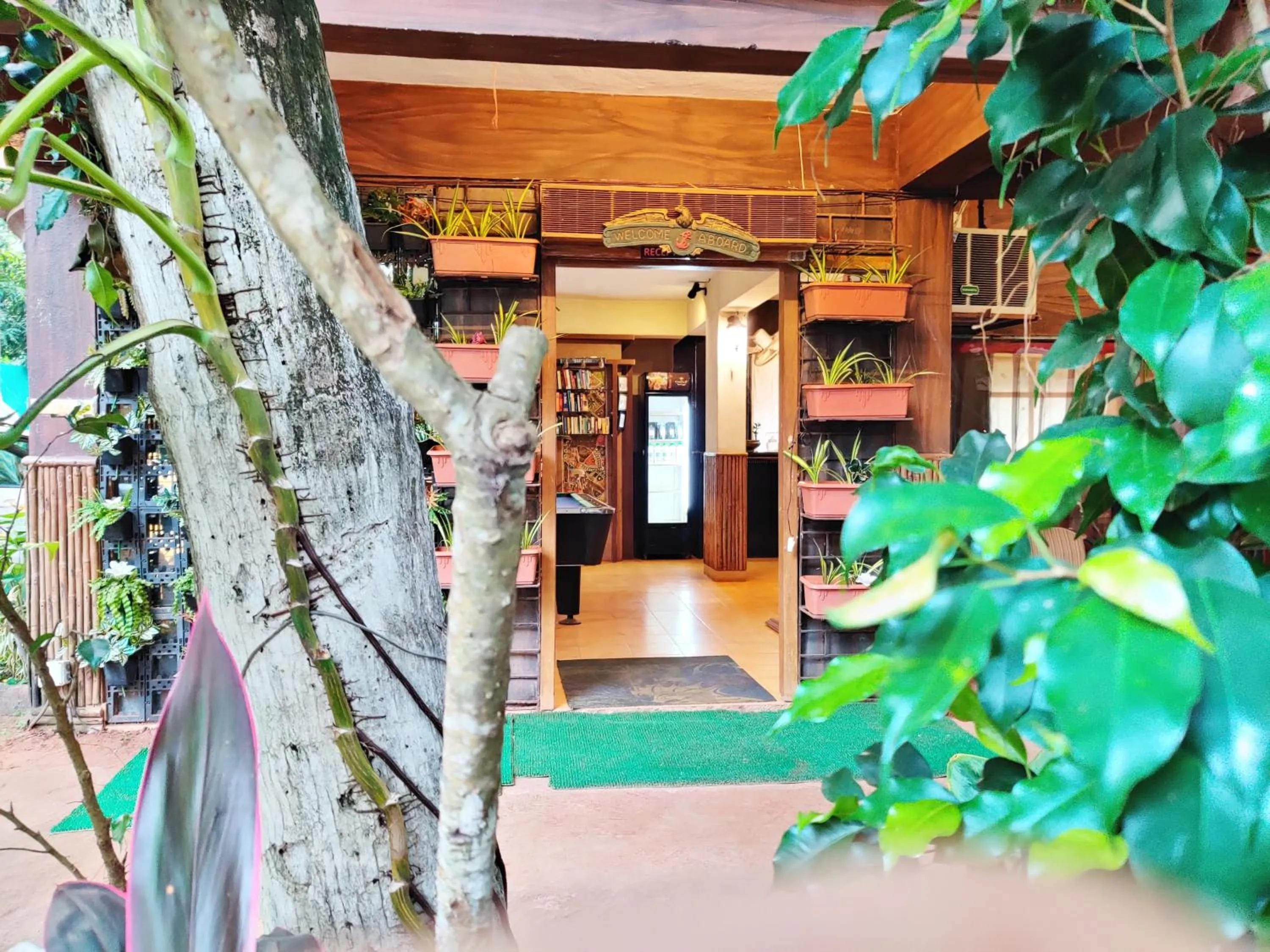 Facade/entrance in The Camelot Beach Resort - Baga