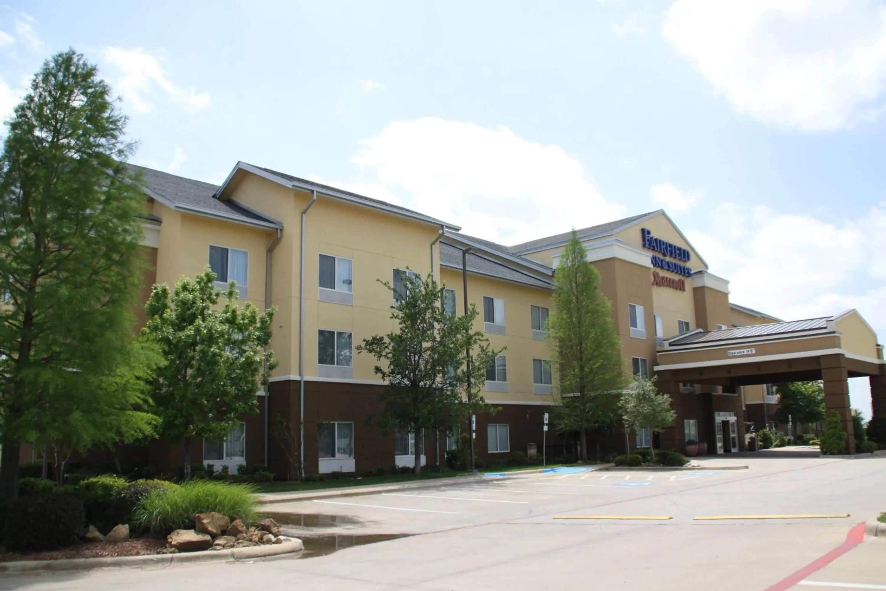 Property building in Fairfield Inn & Suites Denton