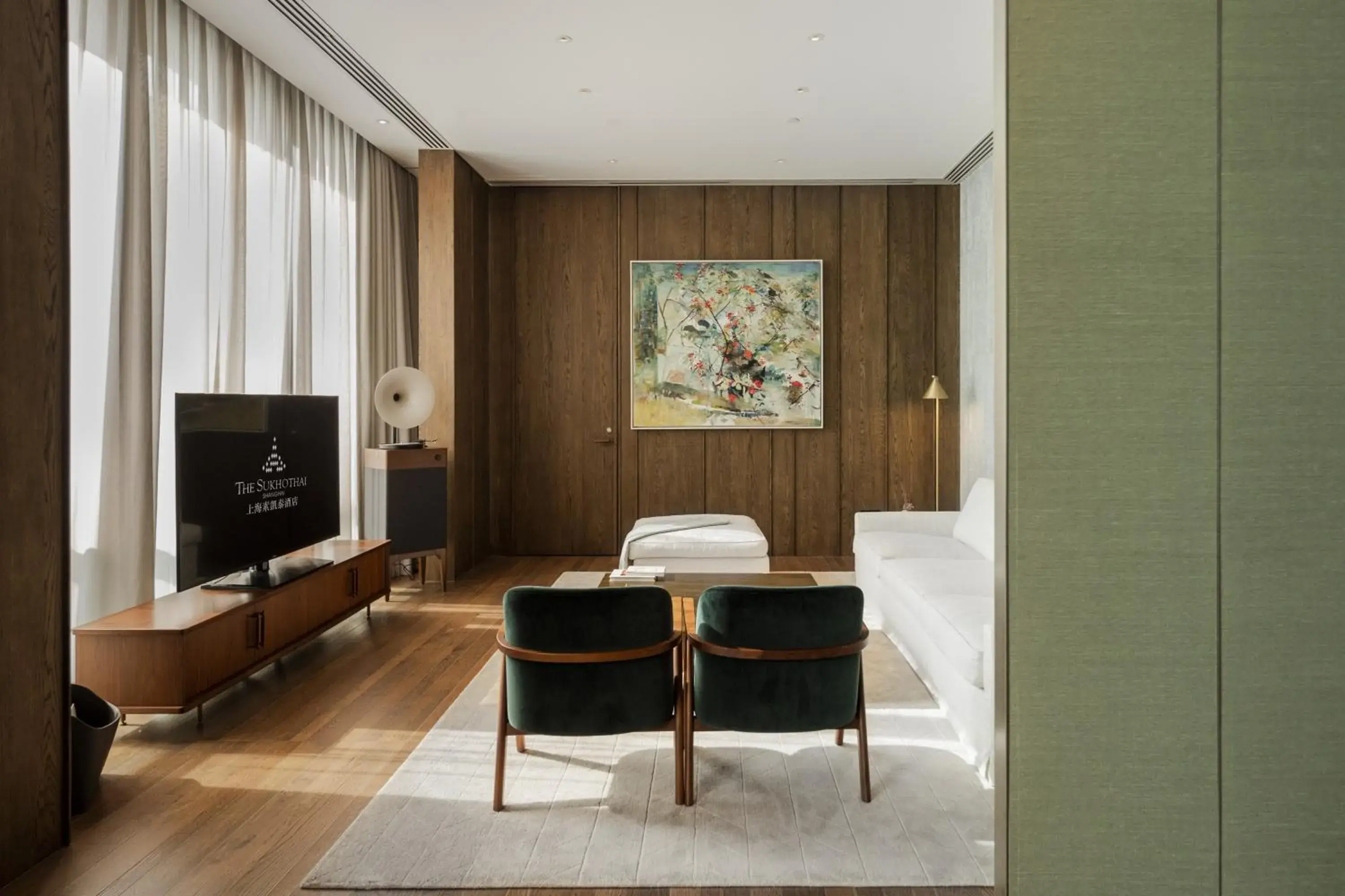 Premier Suite in The Sukhothai Shanghai Premier Suite in The Sukhothai Shanghai