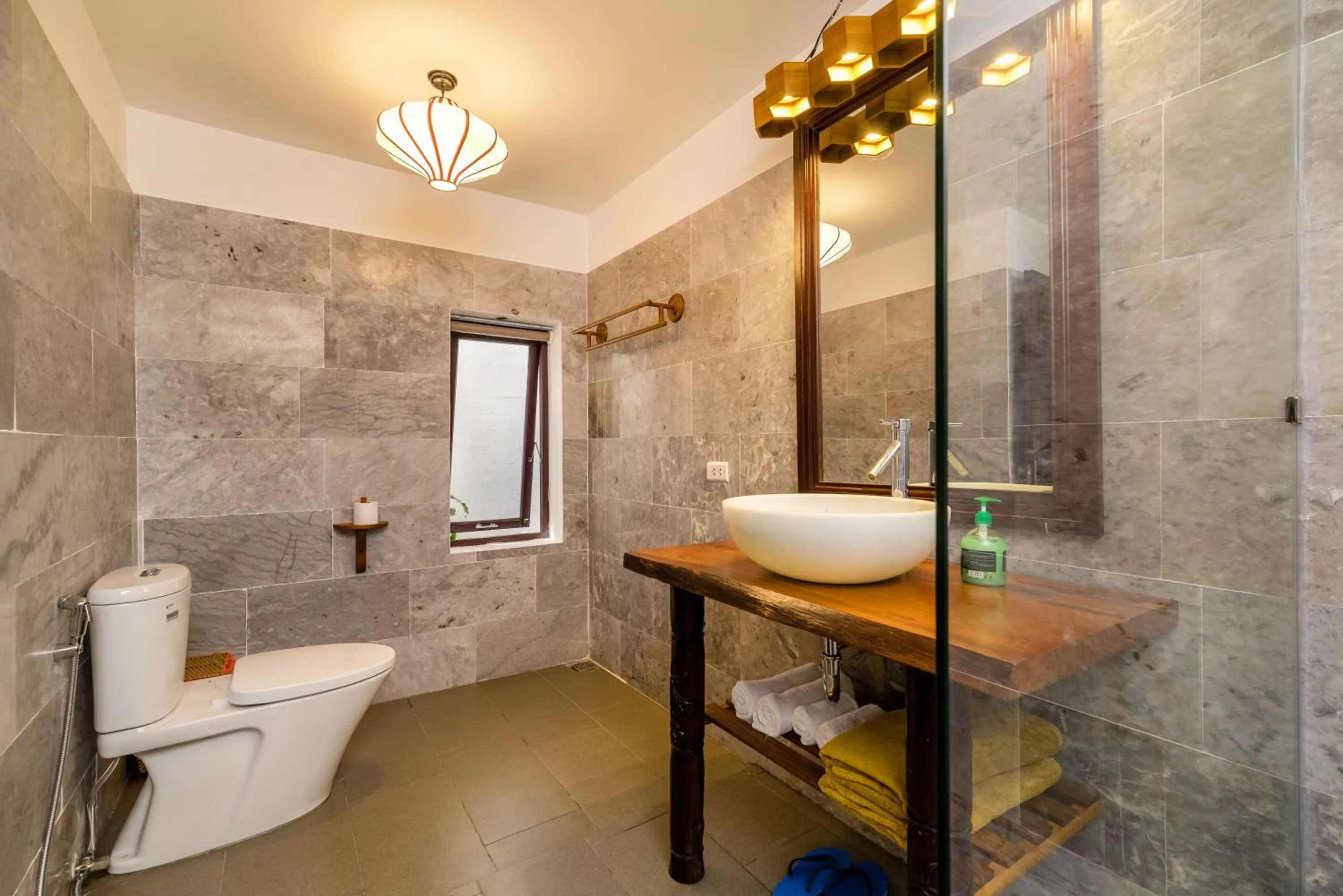 Shower in An Bang Coco Villa