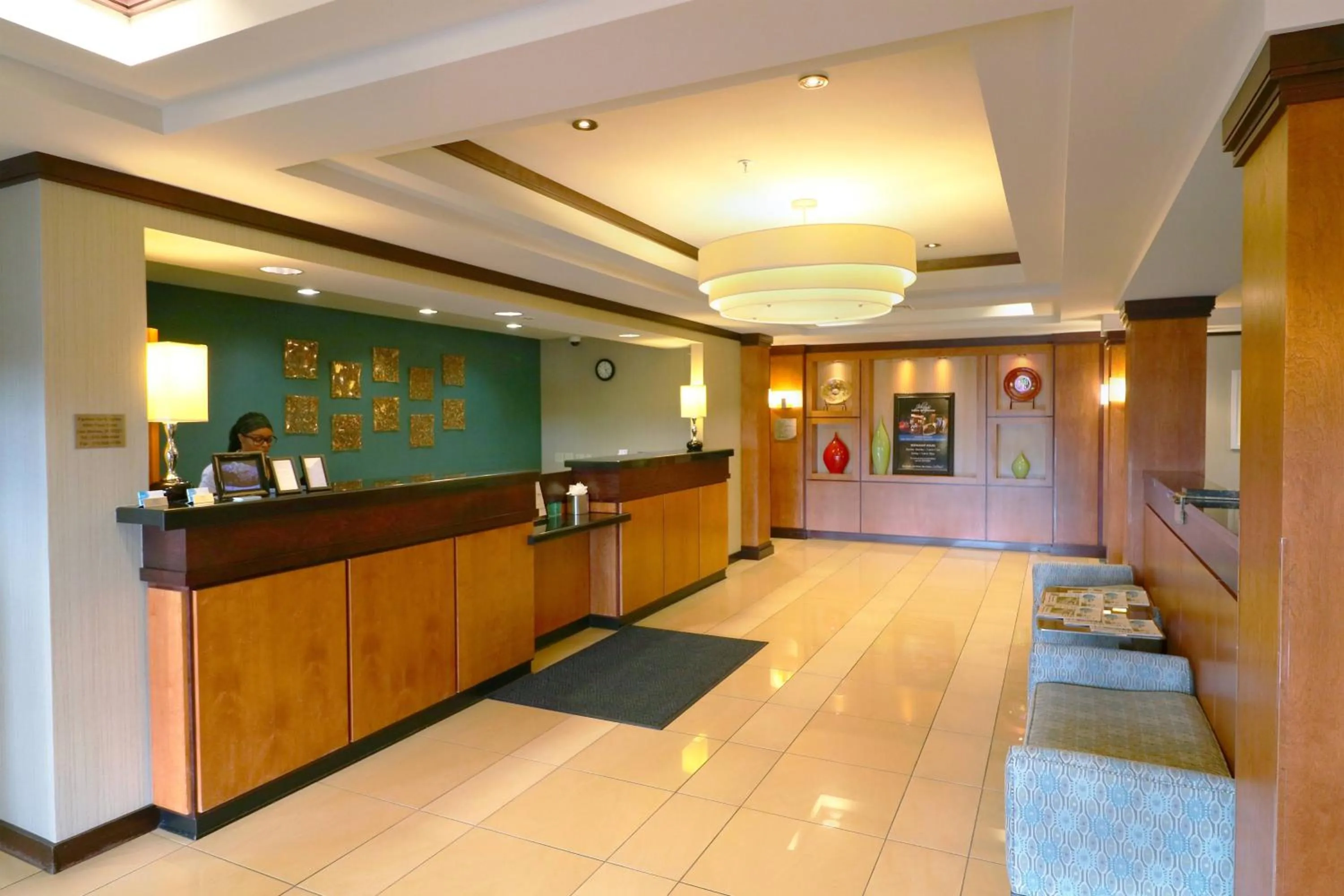 Lobby or reception in Fairfield Inn & Suites Des Moines Airport