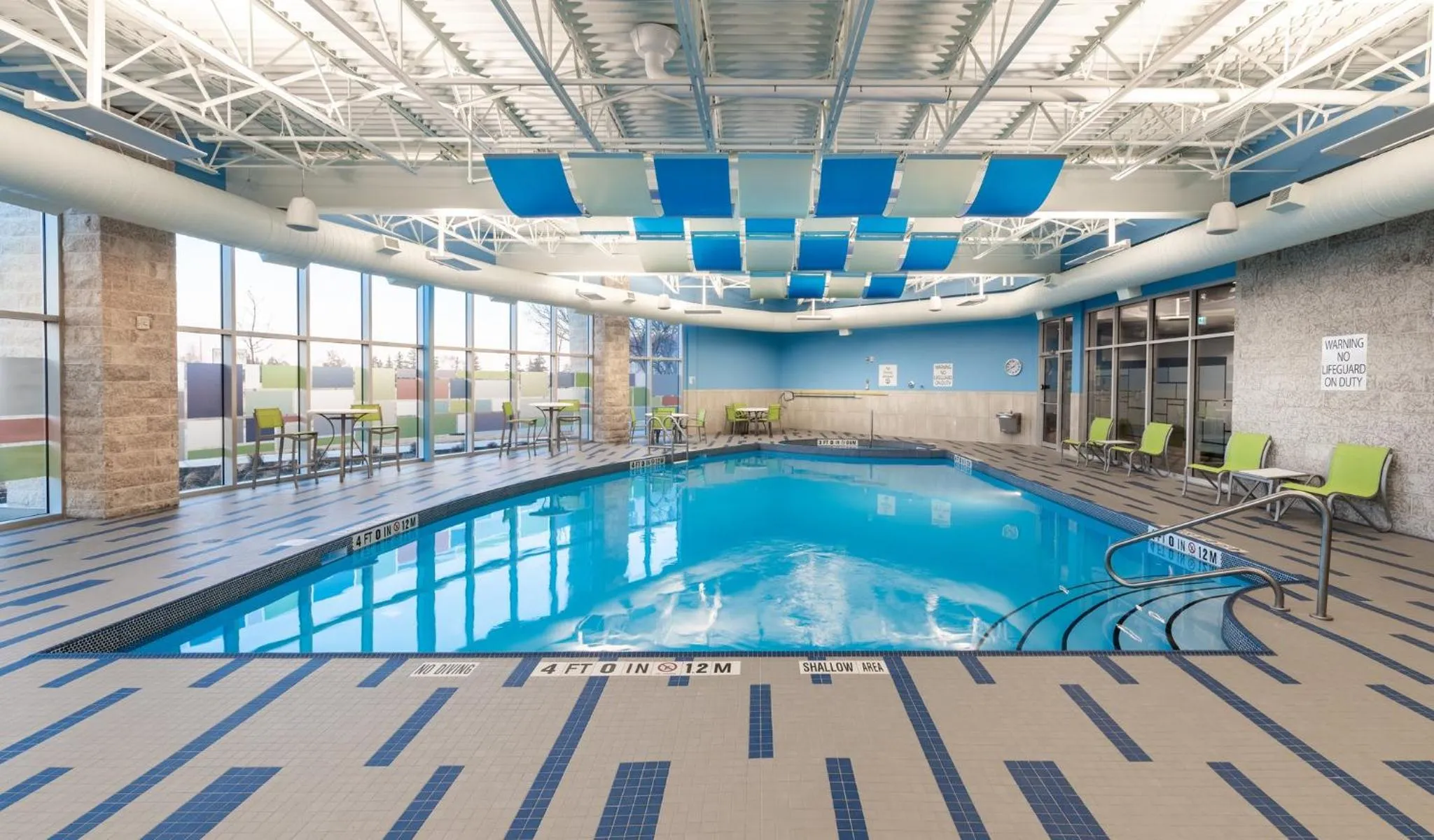 Swimming pool in Holiday Inn Express & Suites - Saskatoon East - University by IHG
