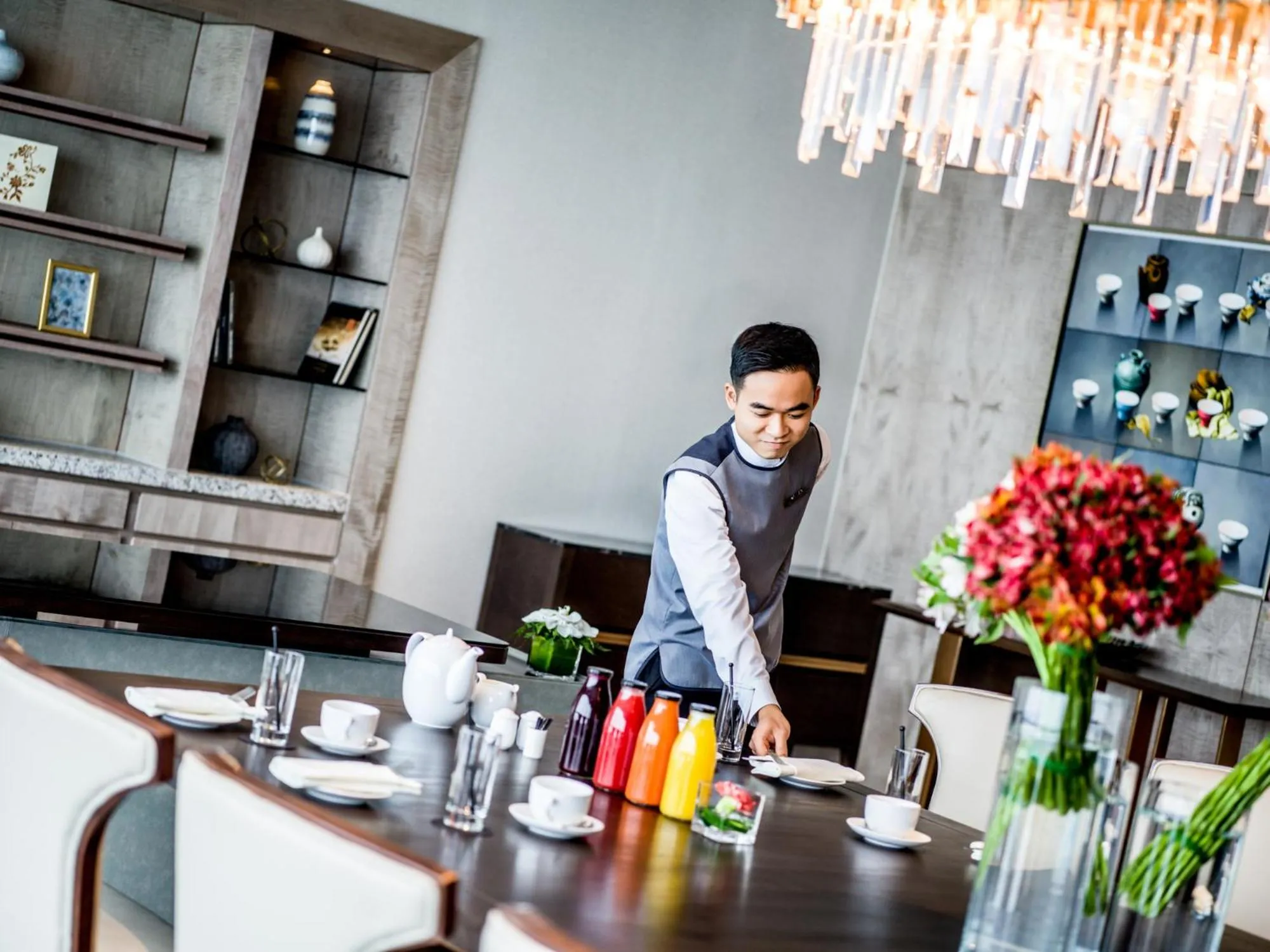 Dining area in InterContinental Hanoi Landmark72 by IHG