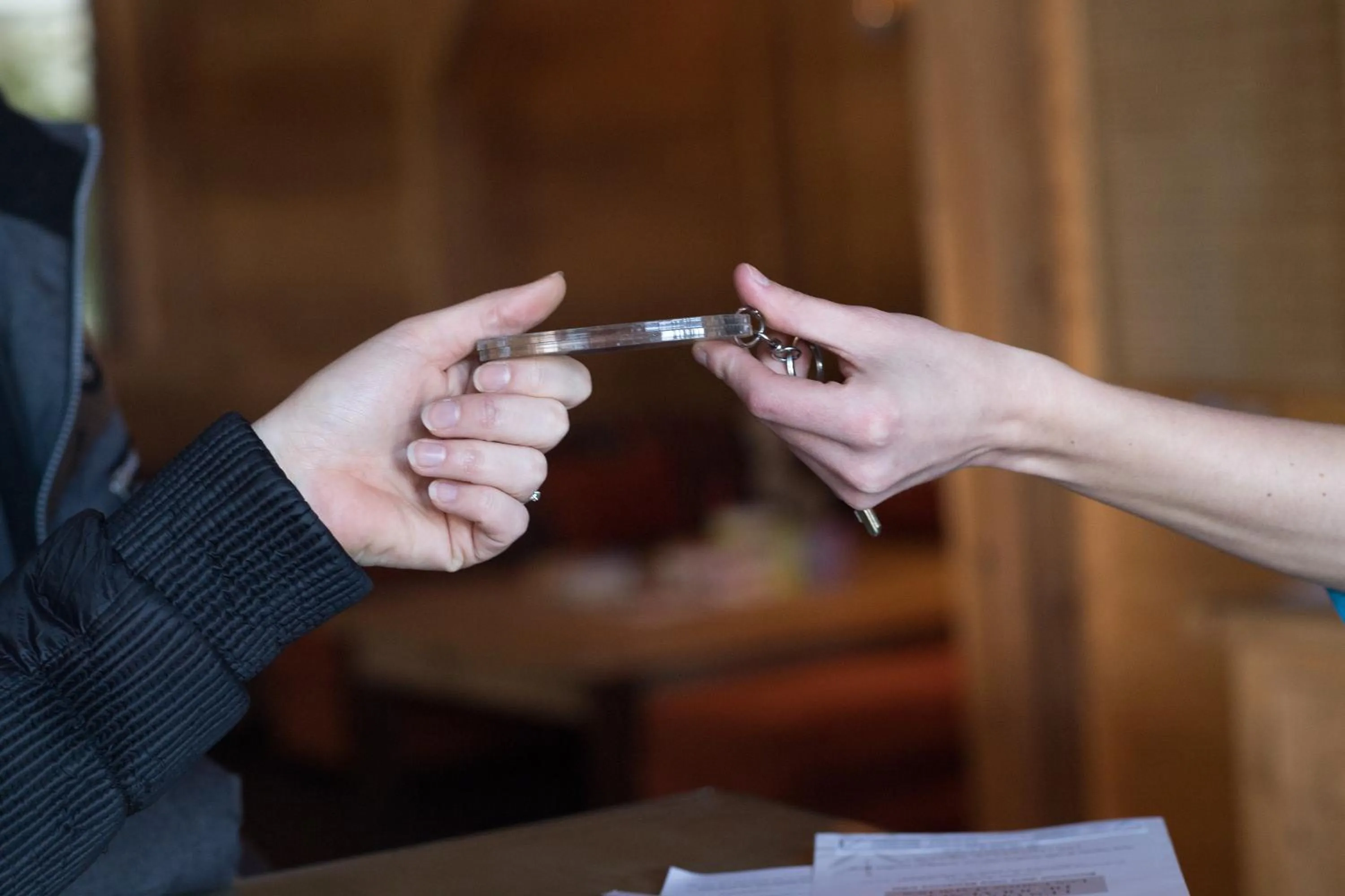 Lobby or reception in CGH Résidences & Spas Le Hameau Du Beaufortain