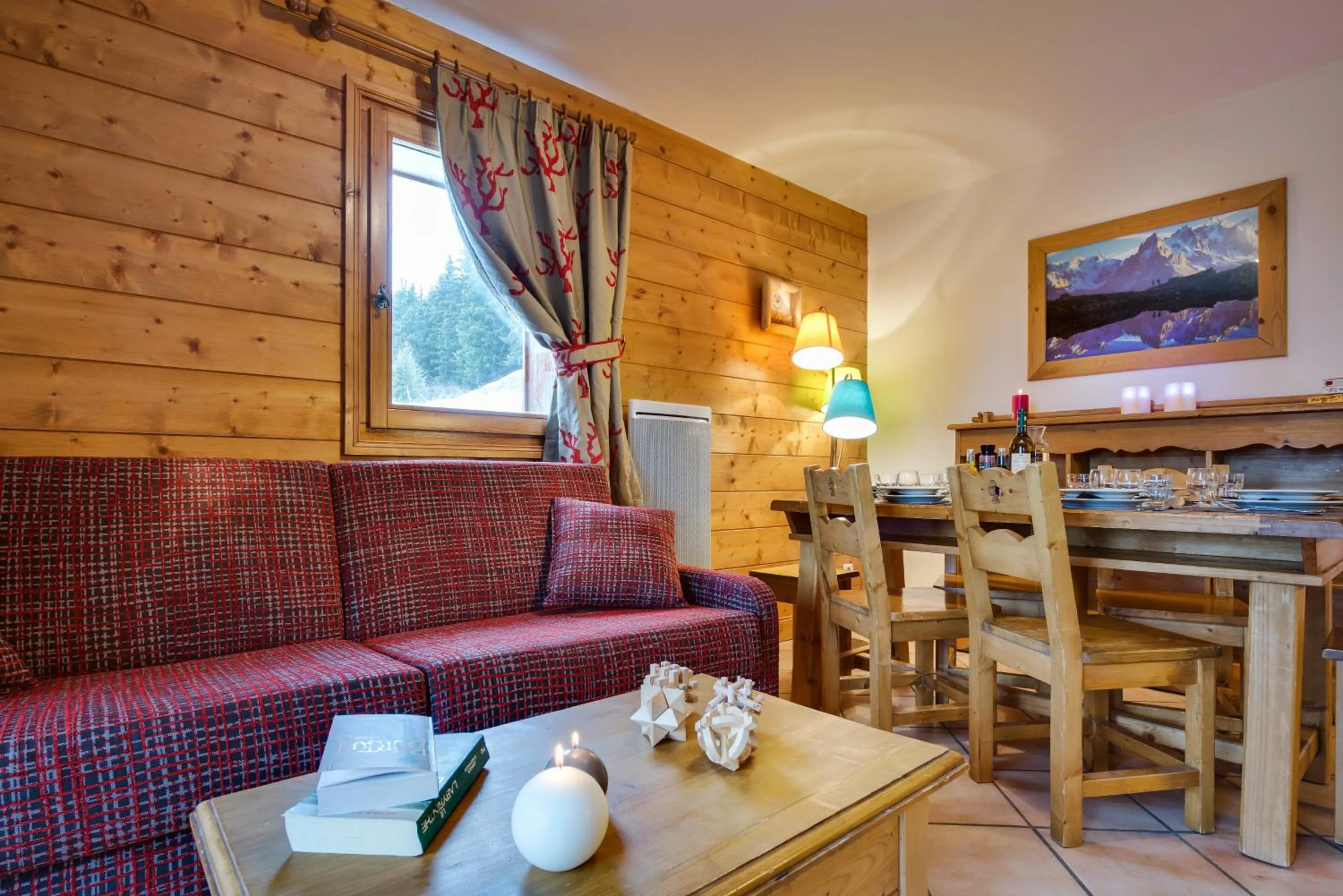 Dining area in CGH Résidences & Spas Le Hameau Du Beaufortain