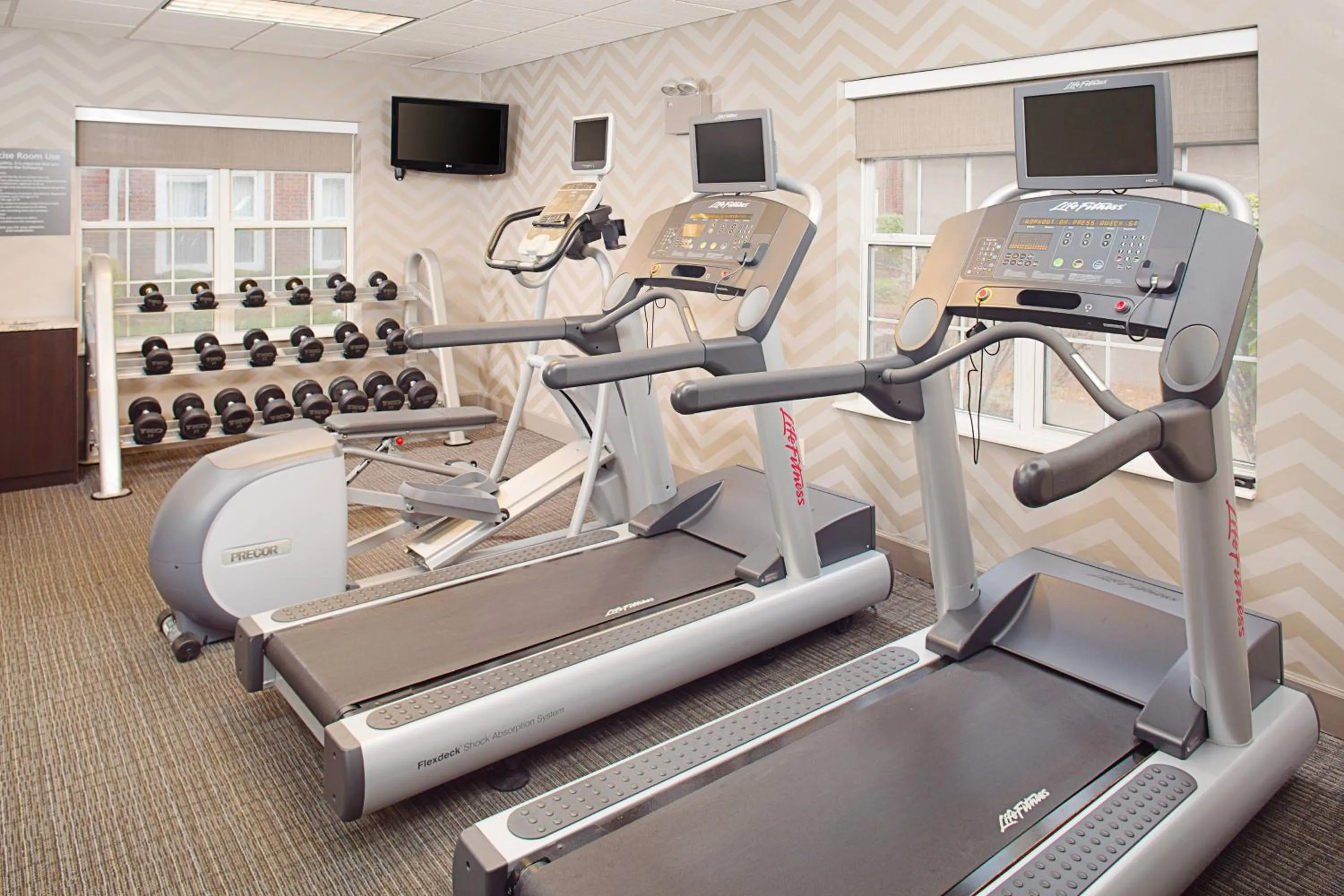 Fitness centre/facilities in Residence Inn by Marriott Detroit Livonia