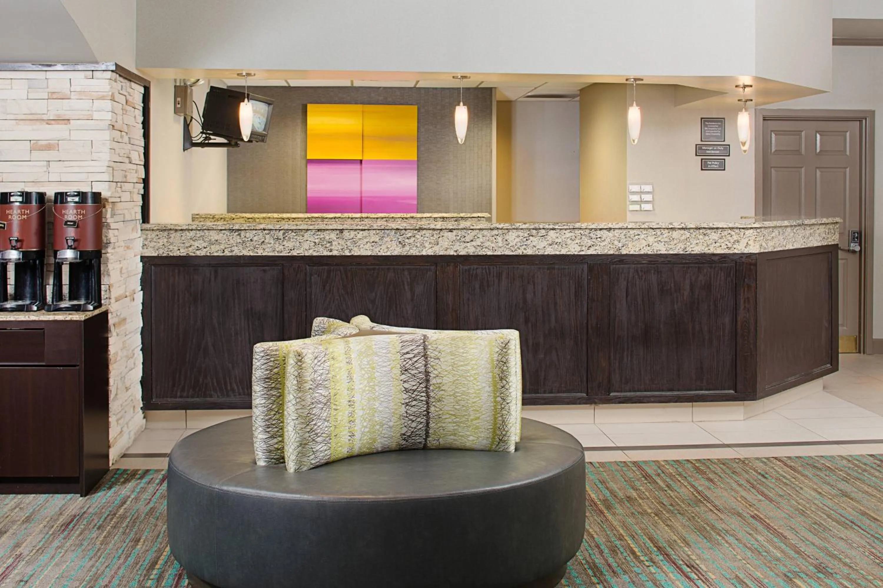 Lobby or reception in Residence Inn by Marriott Detroit Livonia
