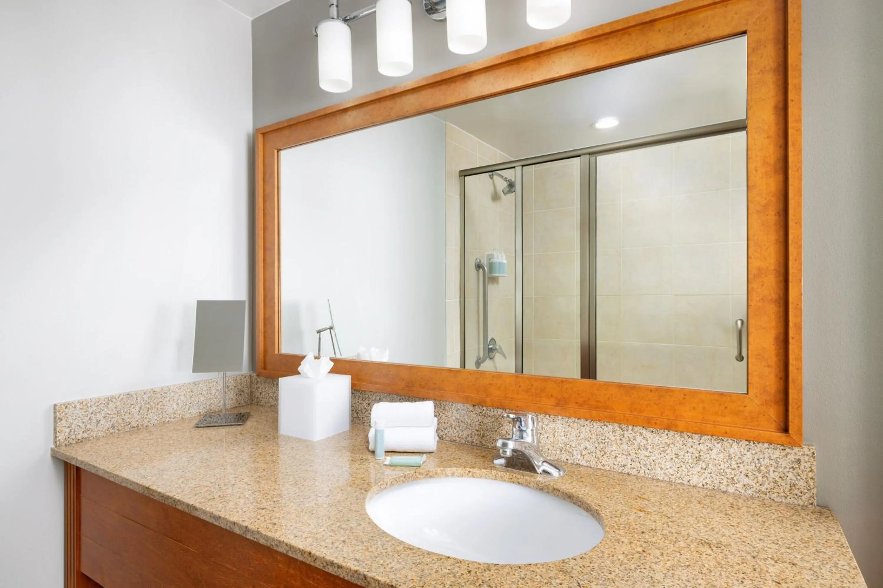 Bathroom in Courtyard Montvale