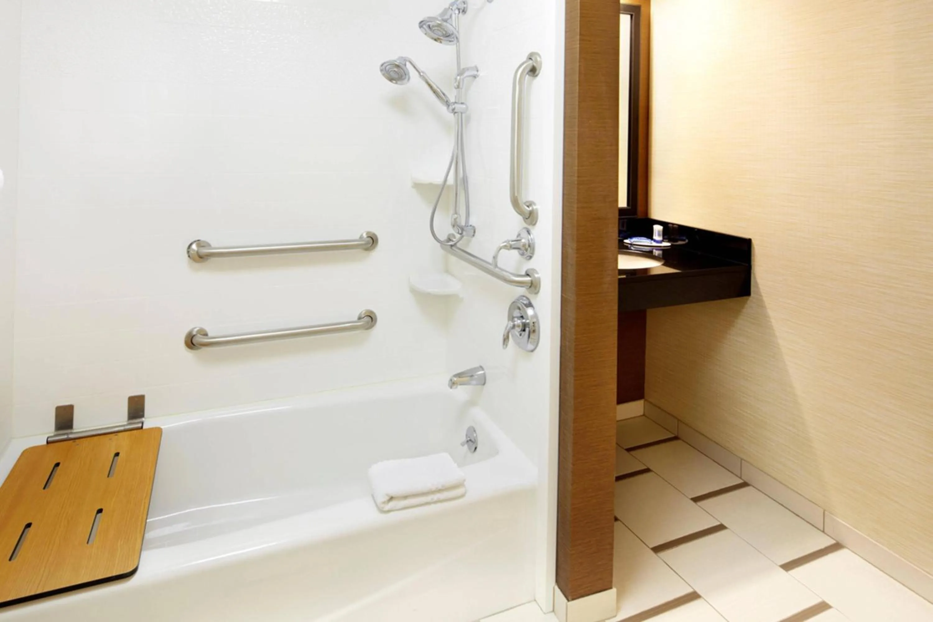 Bathroom in Fairfield Inn by Marriott East Rutherford Meadowlands