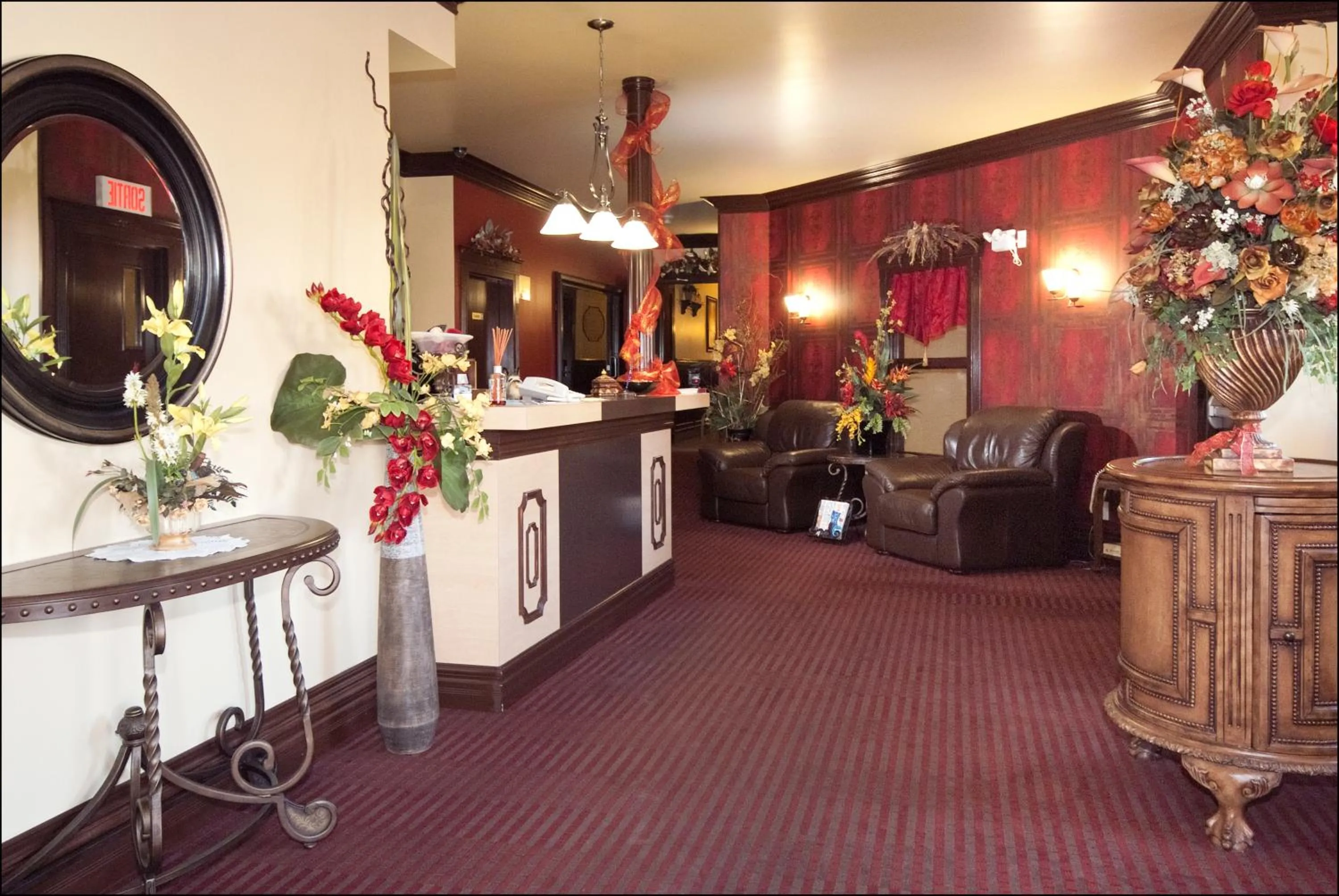 Lobby or reception in Hotel Citadelle