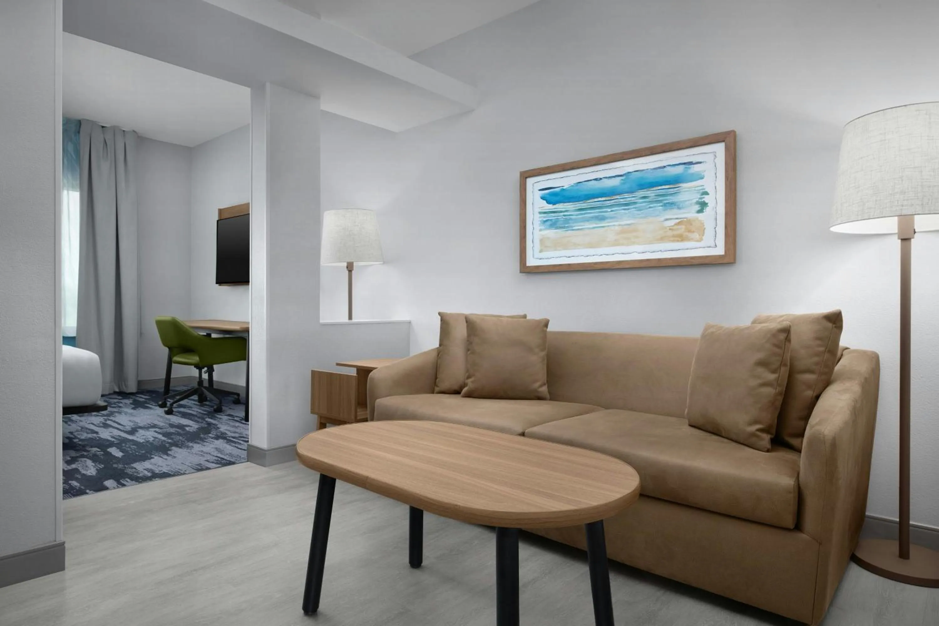 Living room in Fairfield Inn & Suites Fort Lauderdale Airport & Cruise Port