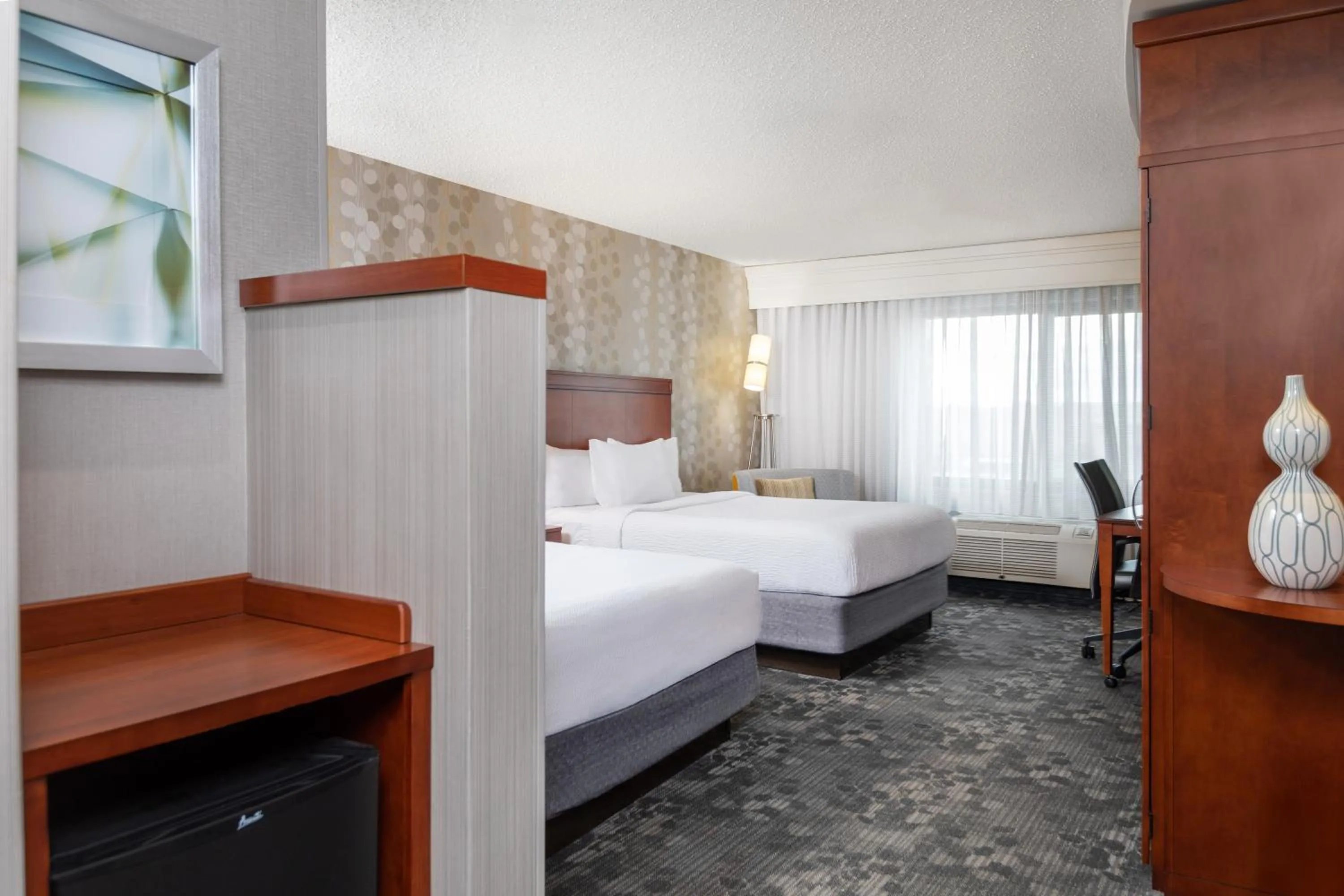 Bedroom, Bed in Courtyard By Marriott Sioux Falls
