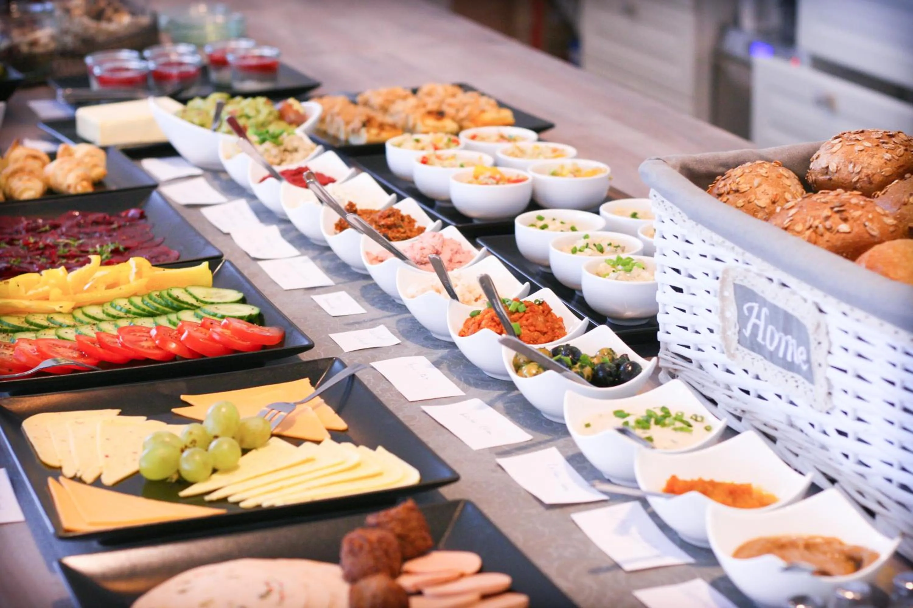 Buffet breakfast in Winzerhotel Trautwein