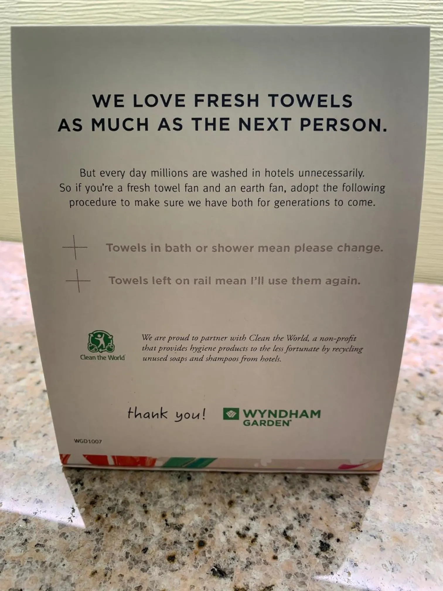 Bathroom in Wyndham Garden Fort Wayne