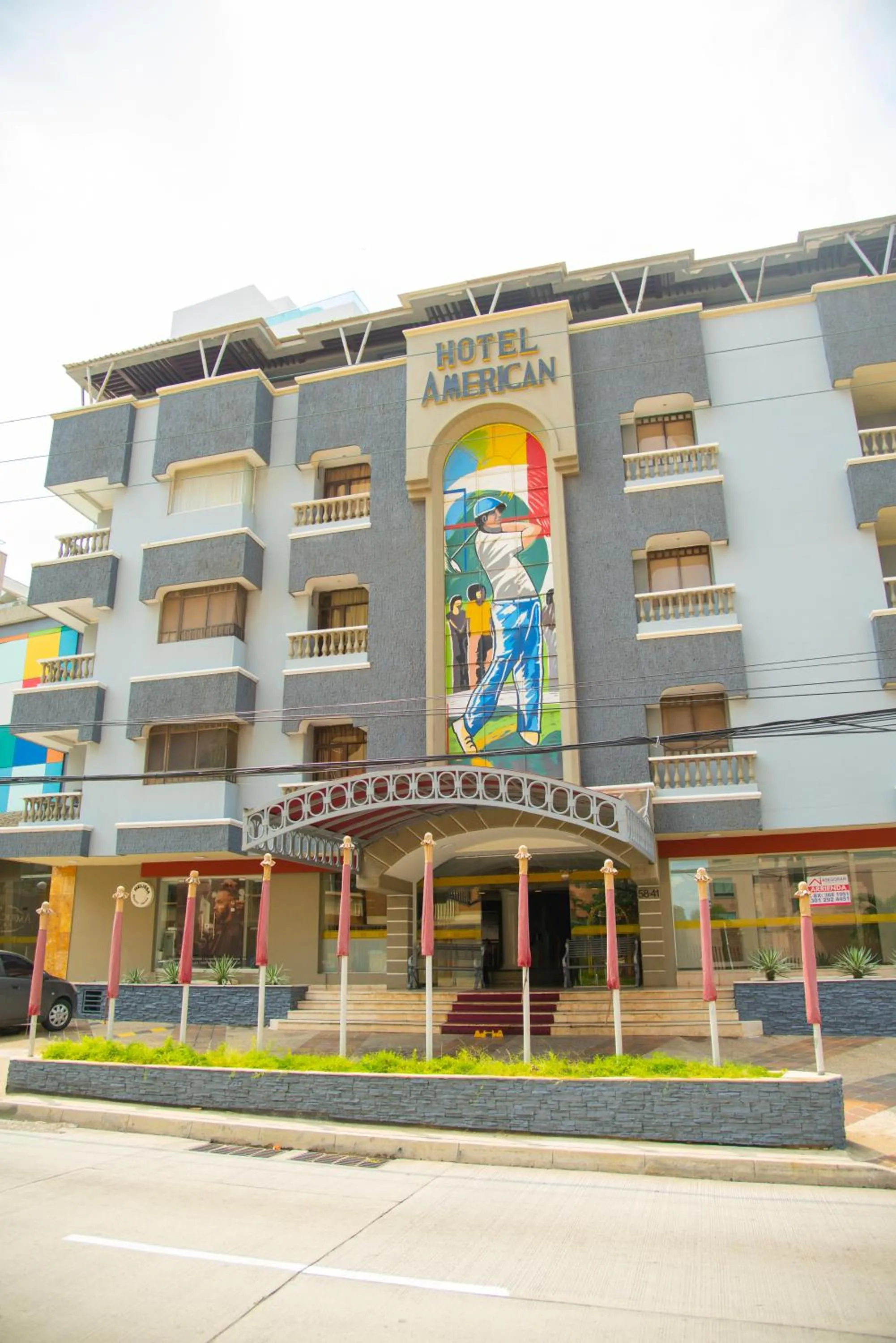 Property building in Hotel American Golf