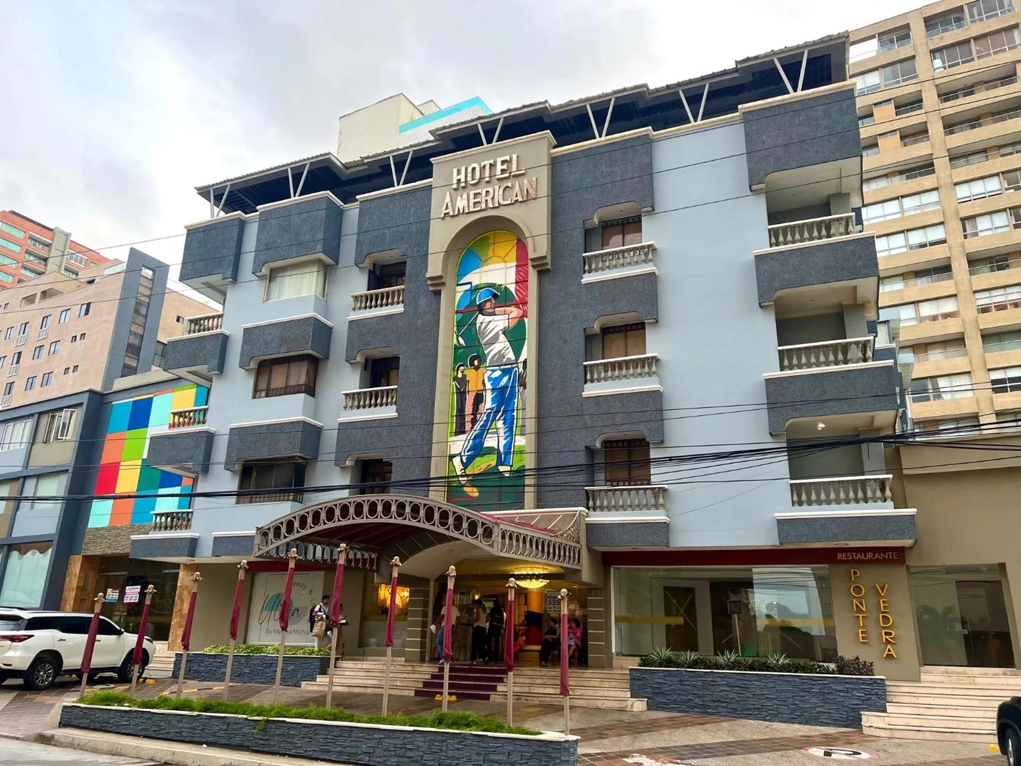 Property building in Hotel American Golf