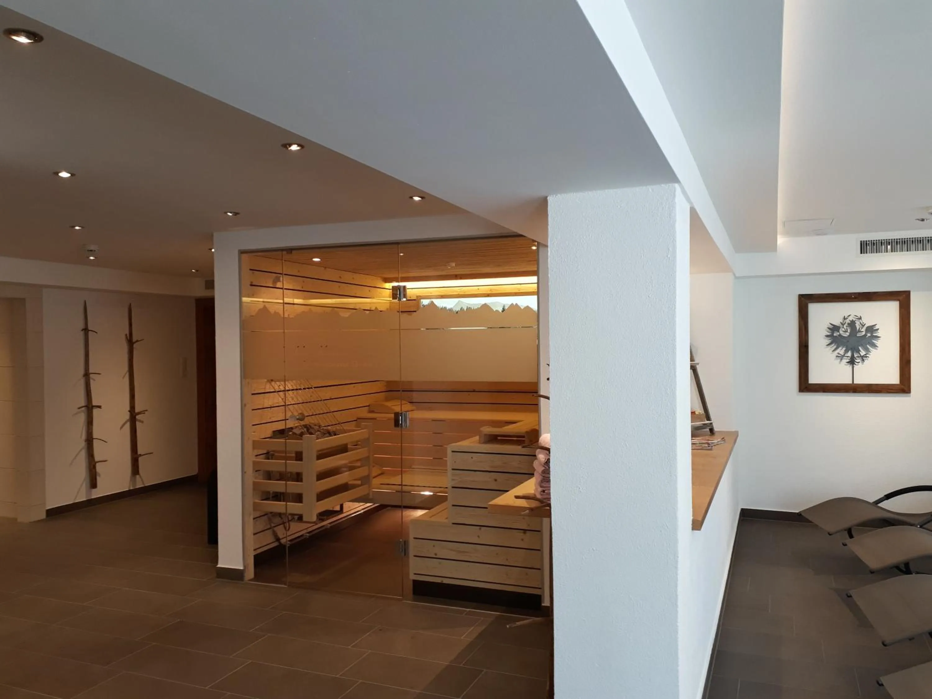 Sauna in Apartment Sonnwend