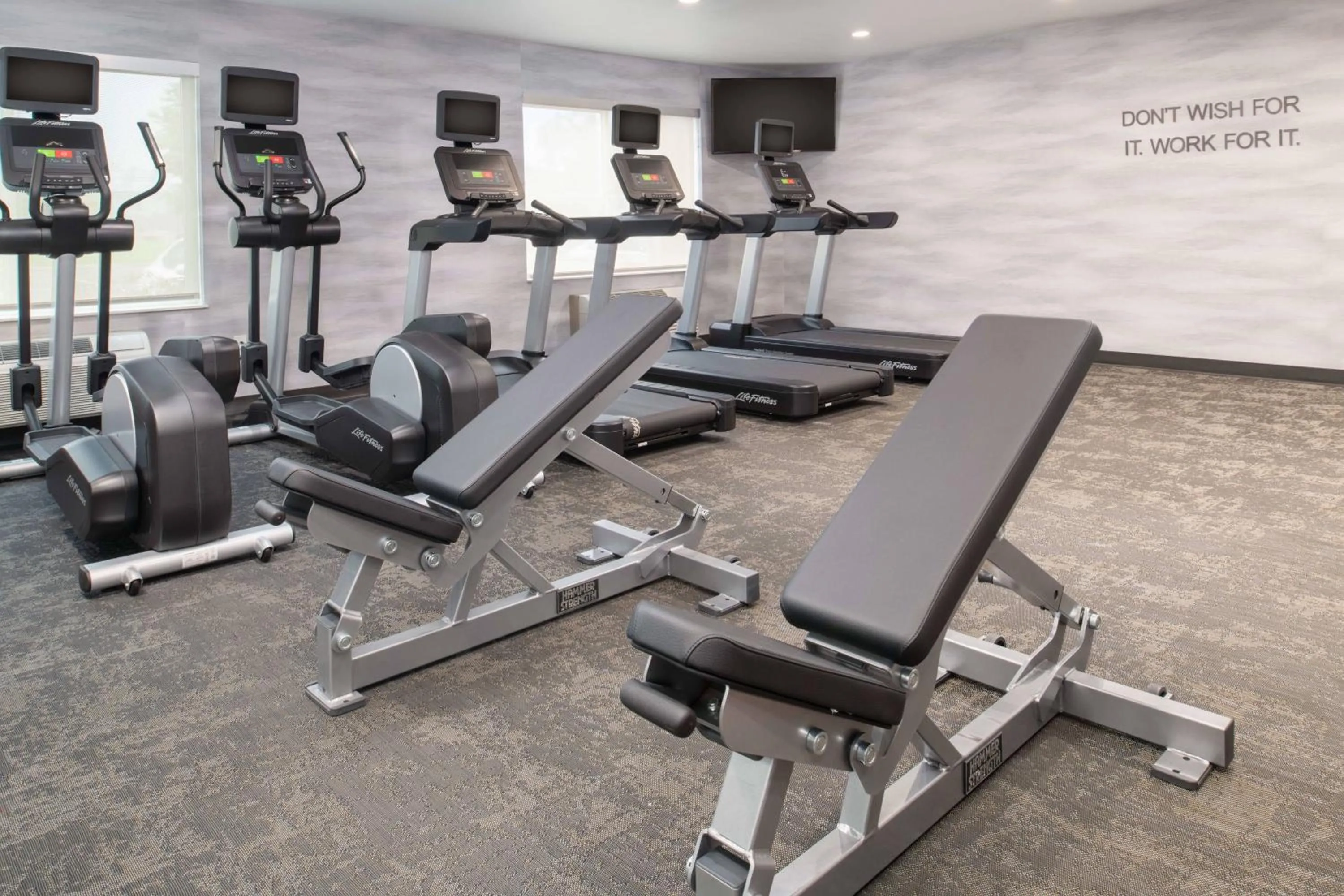 Fitness centre/facilities in Fairfield Inn Spokane Downtown