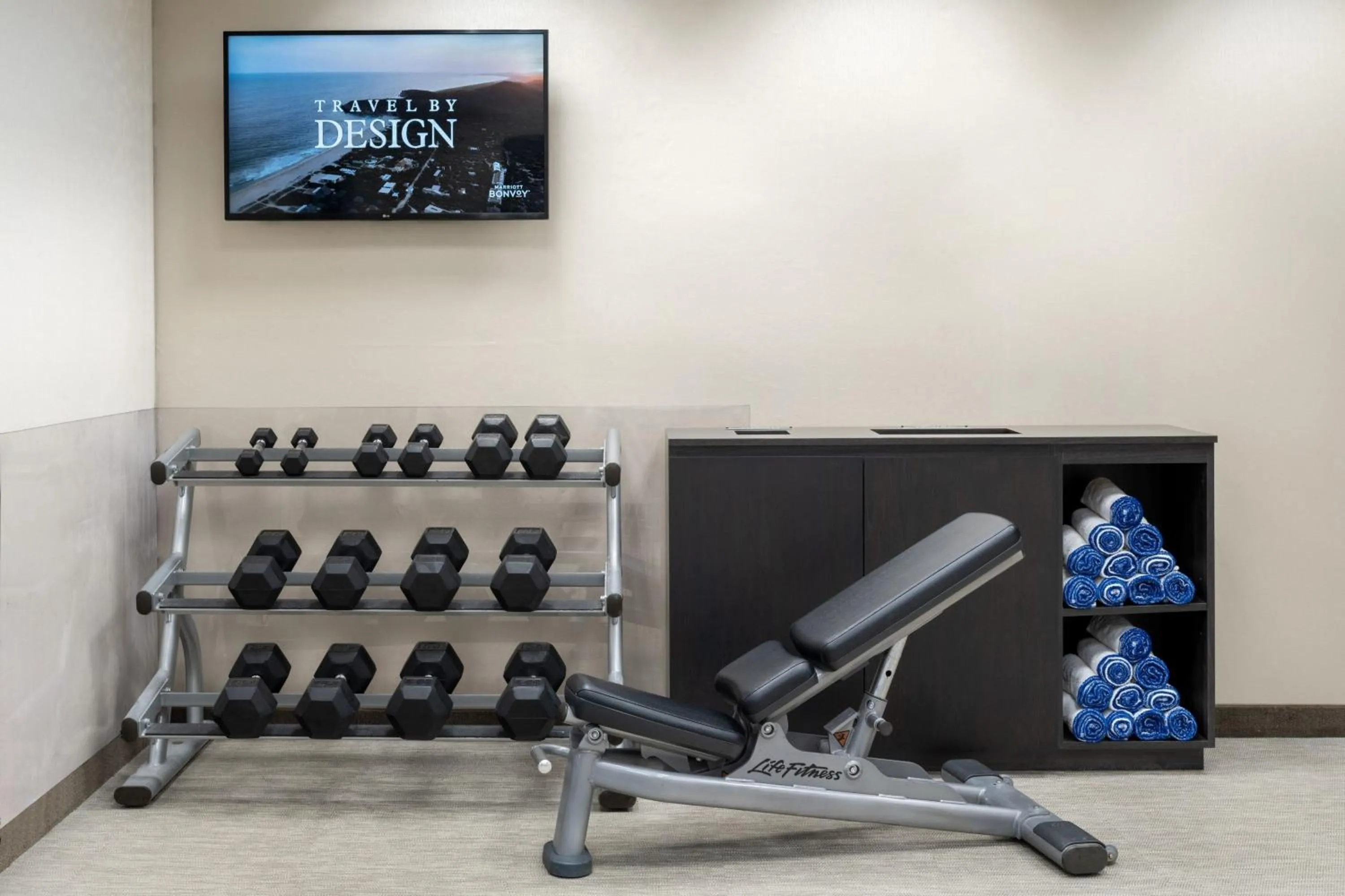 Fitness centre/facilities in SpringHill Suites Gainesville