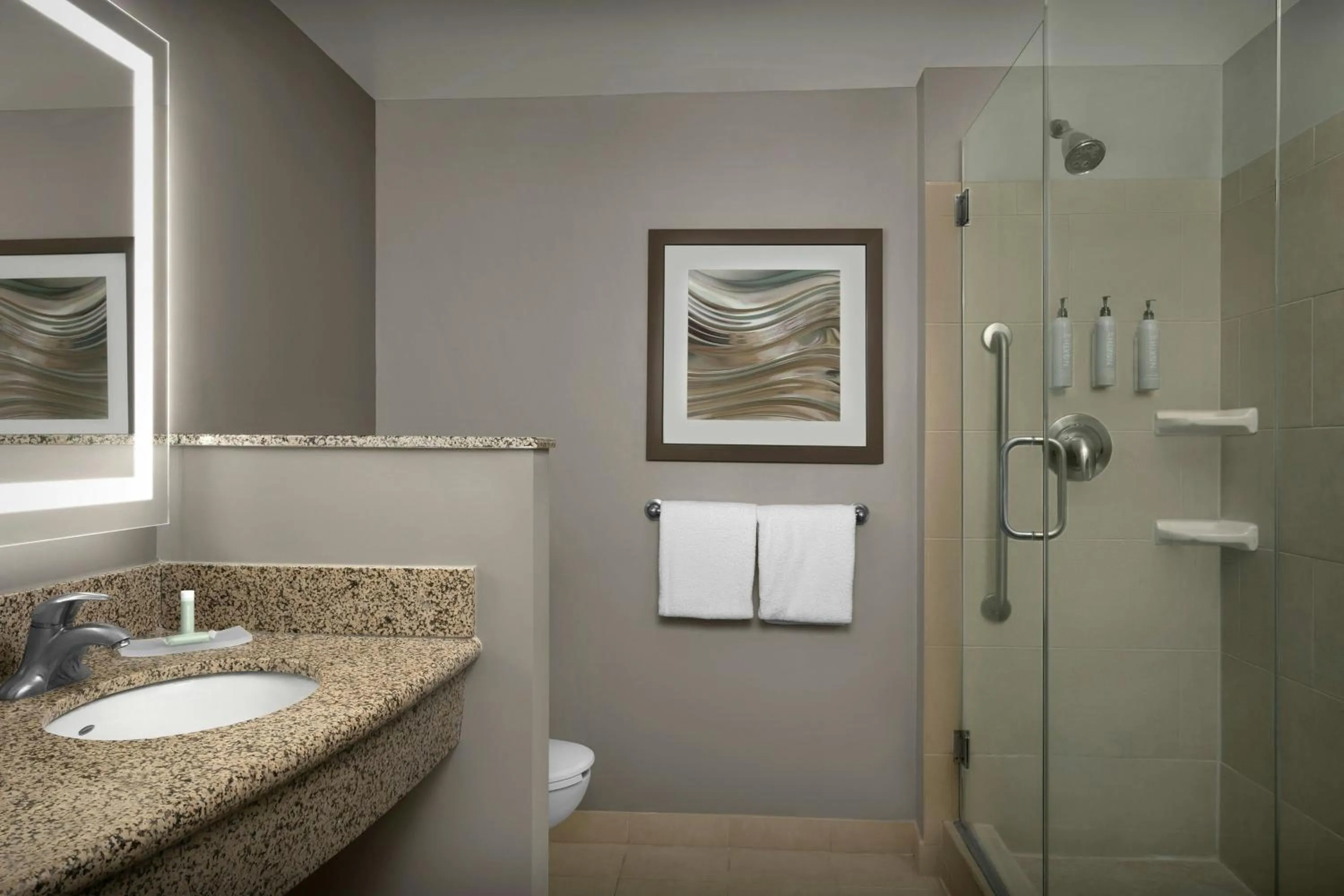 Bathroom in Courtyard Greensboro Airport