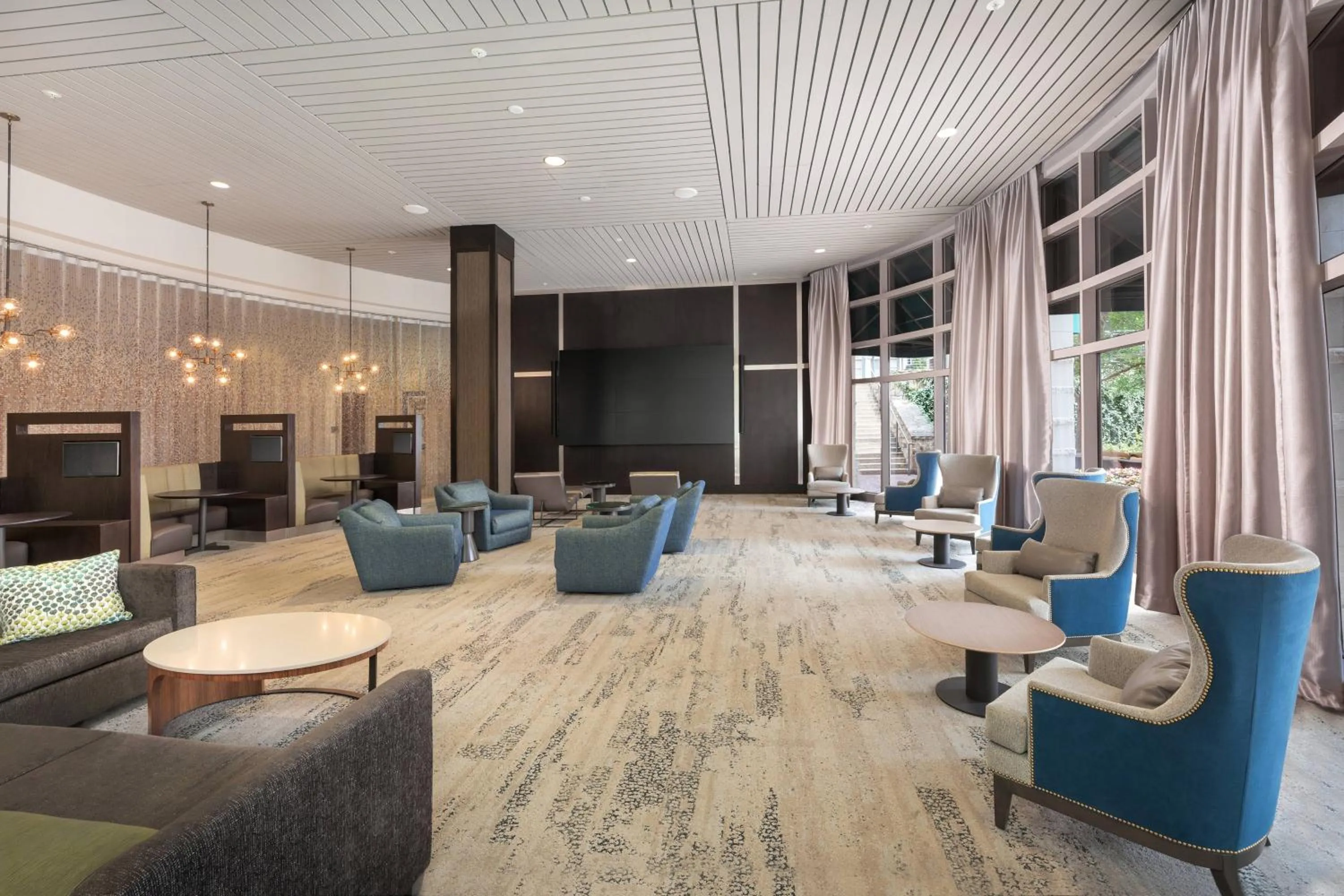 Lobby or reception in Courtyard by Marriott Greenville Downtown